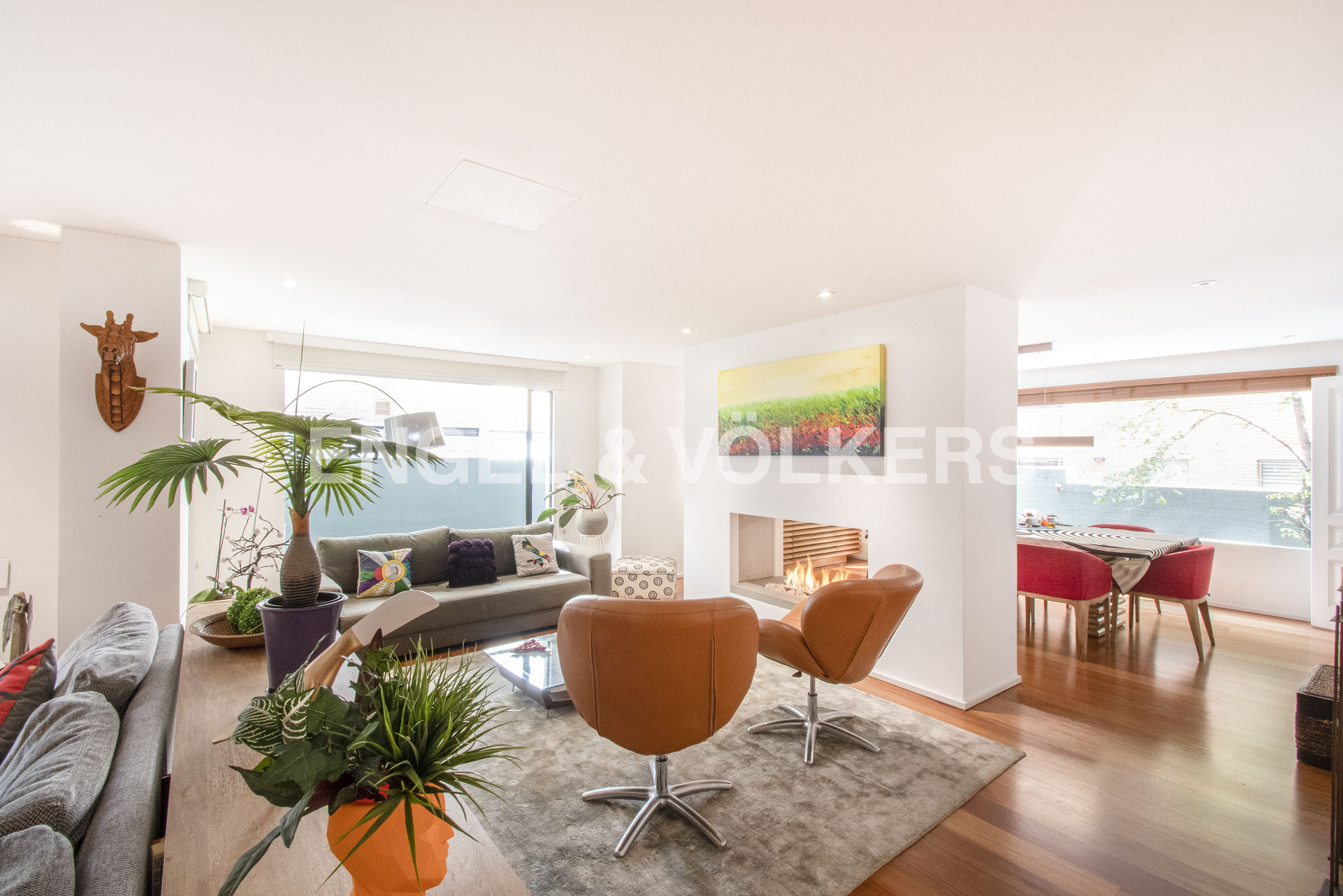 Apartamento con balcón para venta en Cabrera
