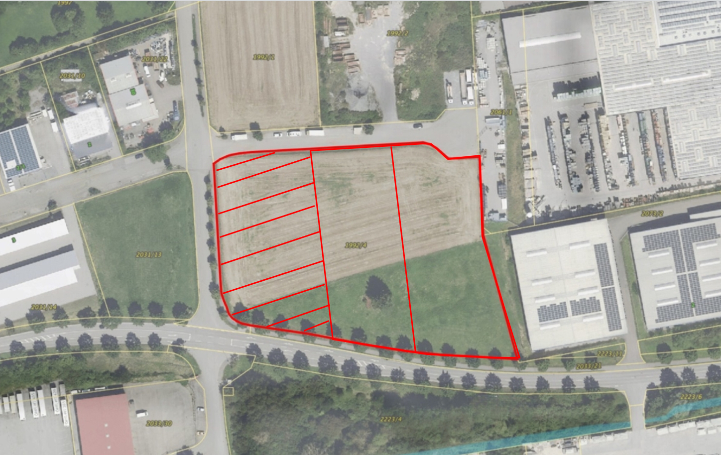 Gewerbliches Baugrundstück in Öhringen