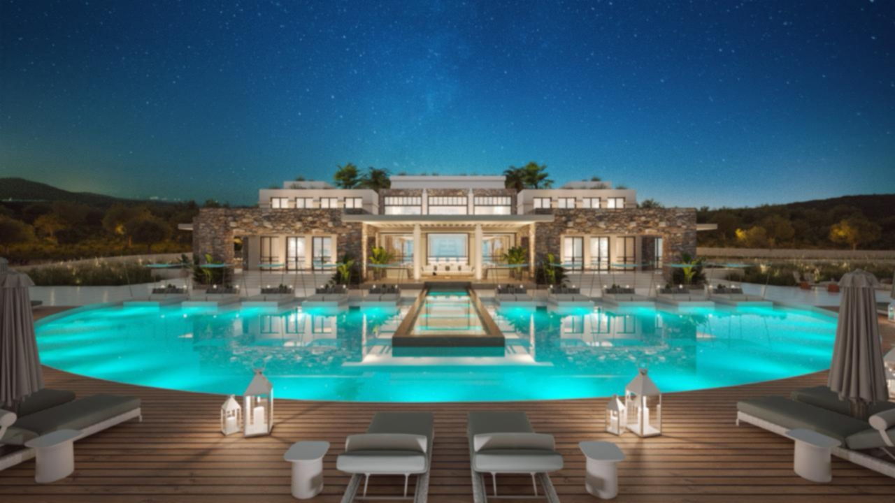 Majestic Beachfront retreat in Mykonos island