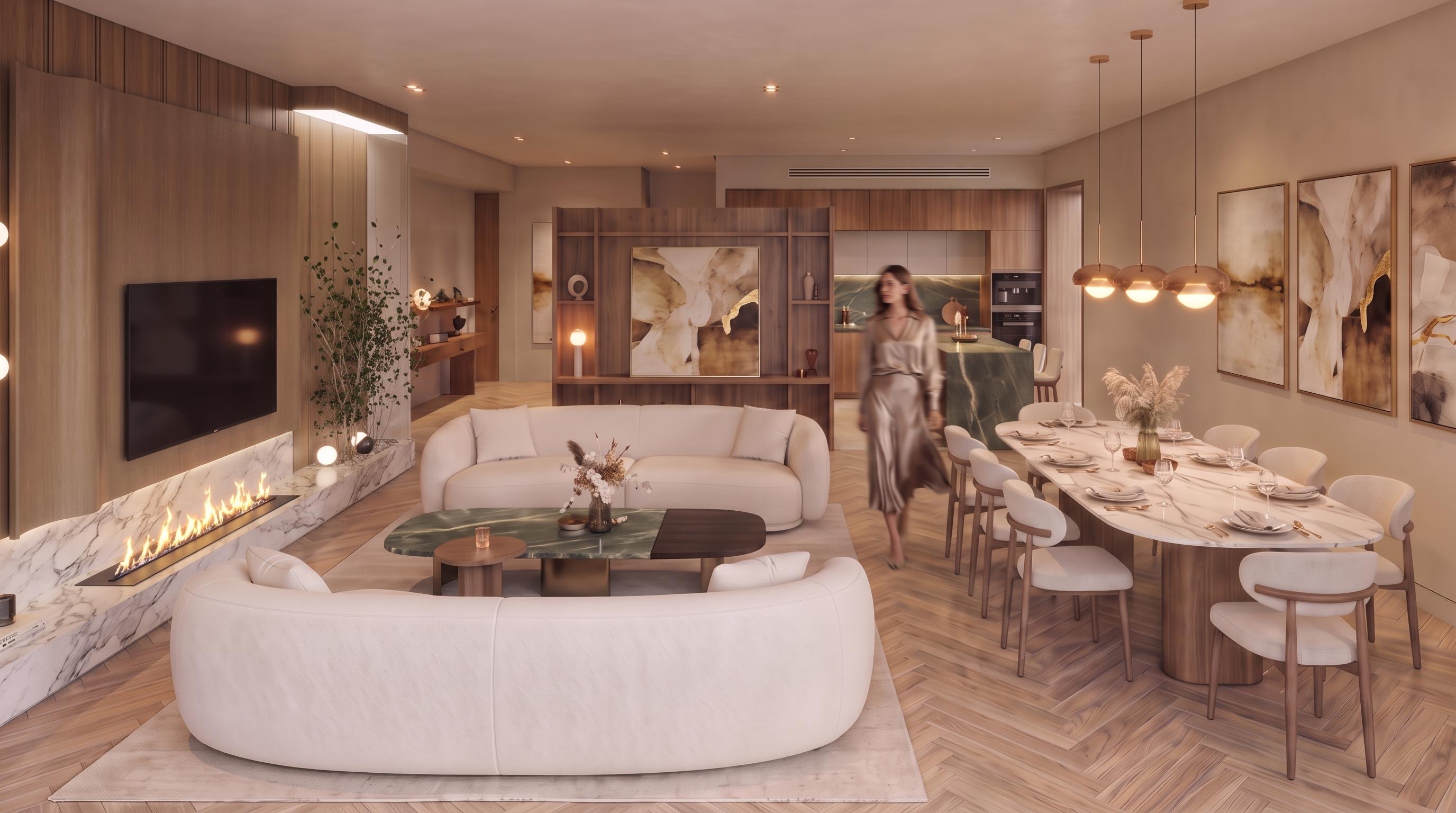 Exclusive Academias residence on the 5th floor in prime Kolonaki