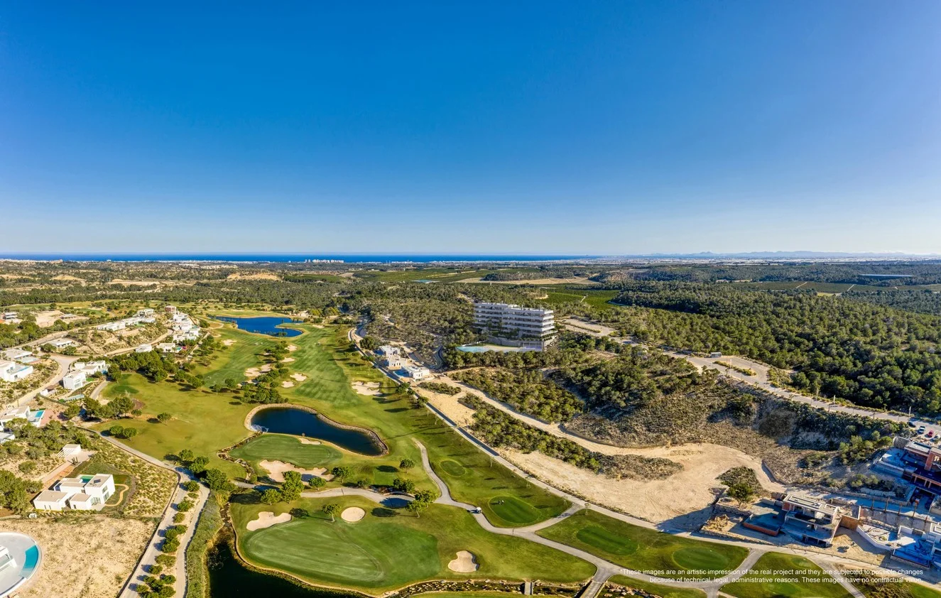 Newly built luxury apartments in Las Colinas Golf
