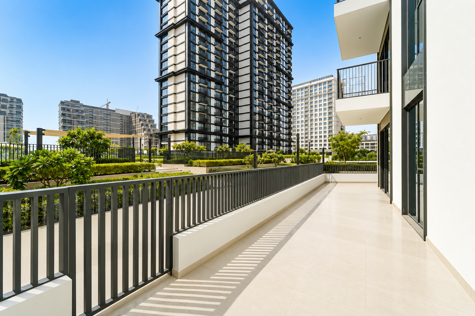 Oversized Terrace | Pool & Park Views | Vacant Now