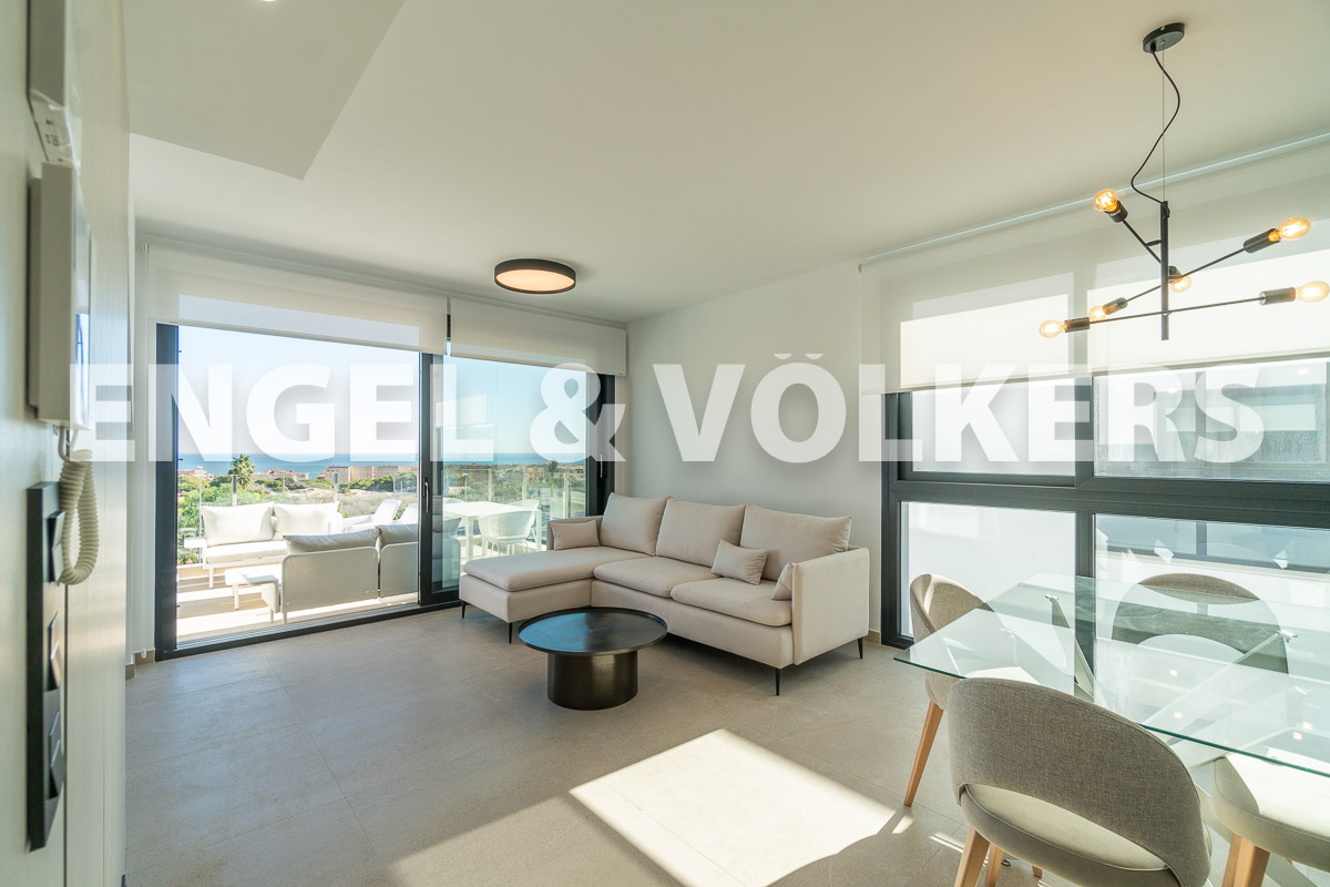 Modernes Duplex mit Garage und Aussicht