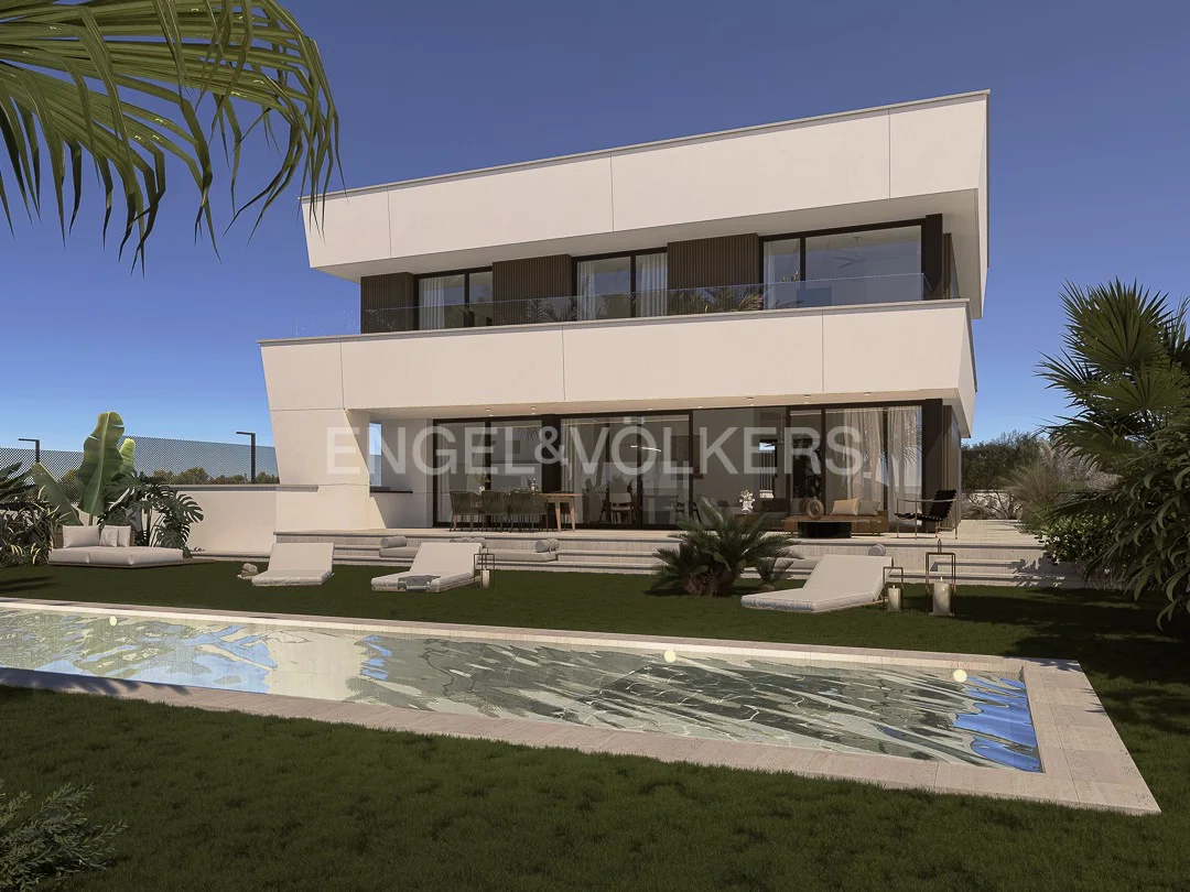 Design villa with sea views