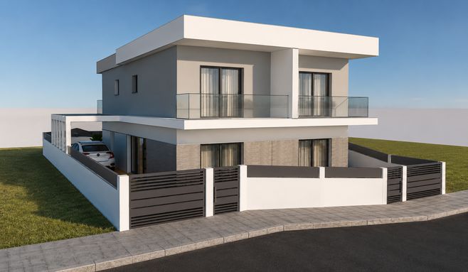 New 3-Bedroom Home with Modern Design in Pinhal do General