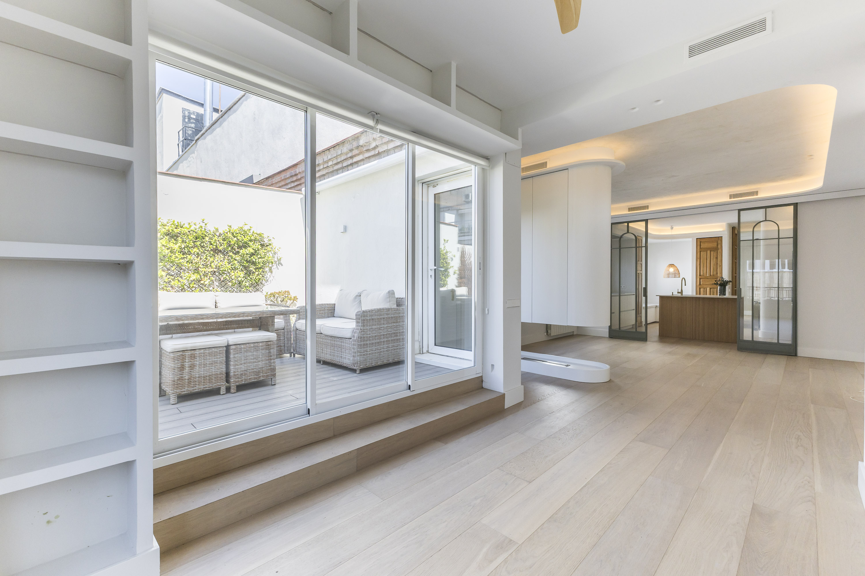 Exclusive Designer Penthouse with Private Terrace in Castellana