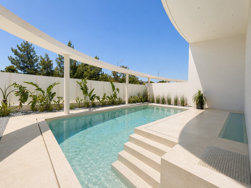 Ultra-luxury smart home residence with private heated pool