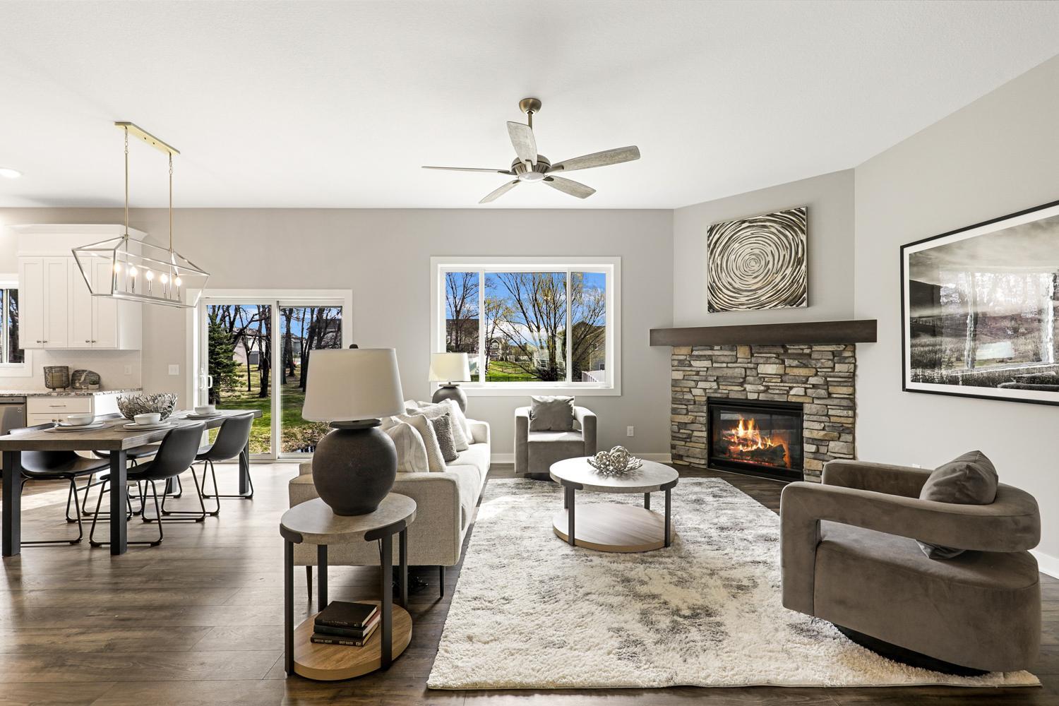 Custom One-Level Rambler in Blaine with No HOA Fees