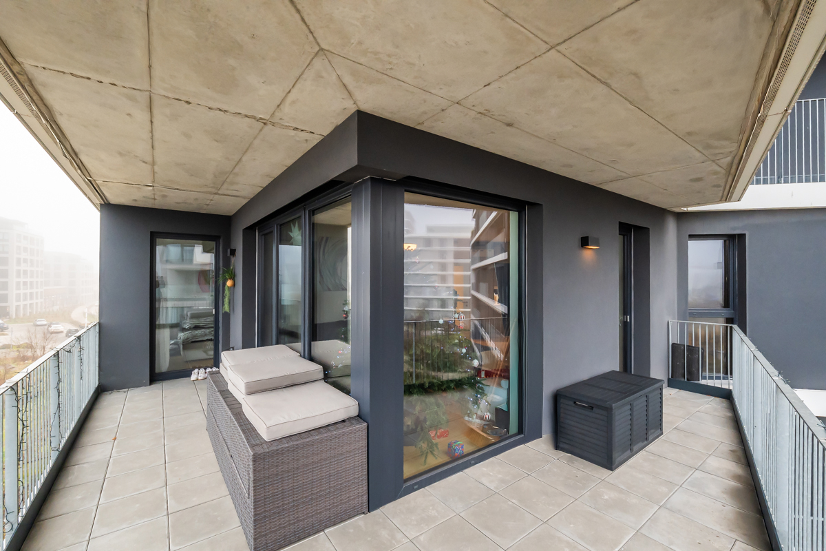 Modern 2+kt apartment with a terrace and a garage parking space in a newly built development