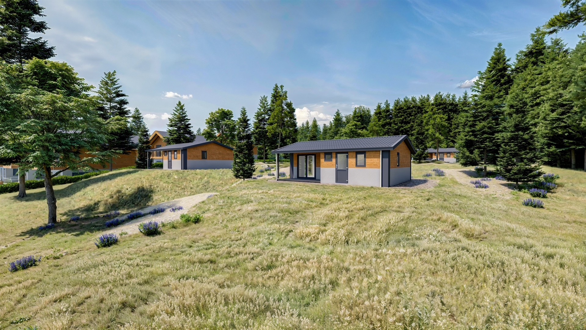 Hochwertiges Chalet zur Festvermietung im Neubauprojekt Bockswiese