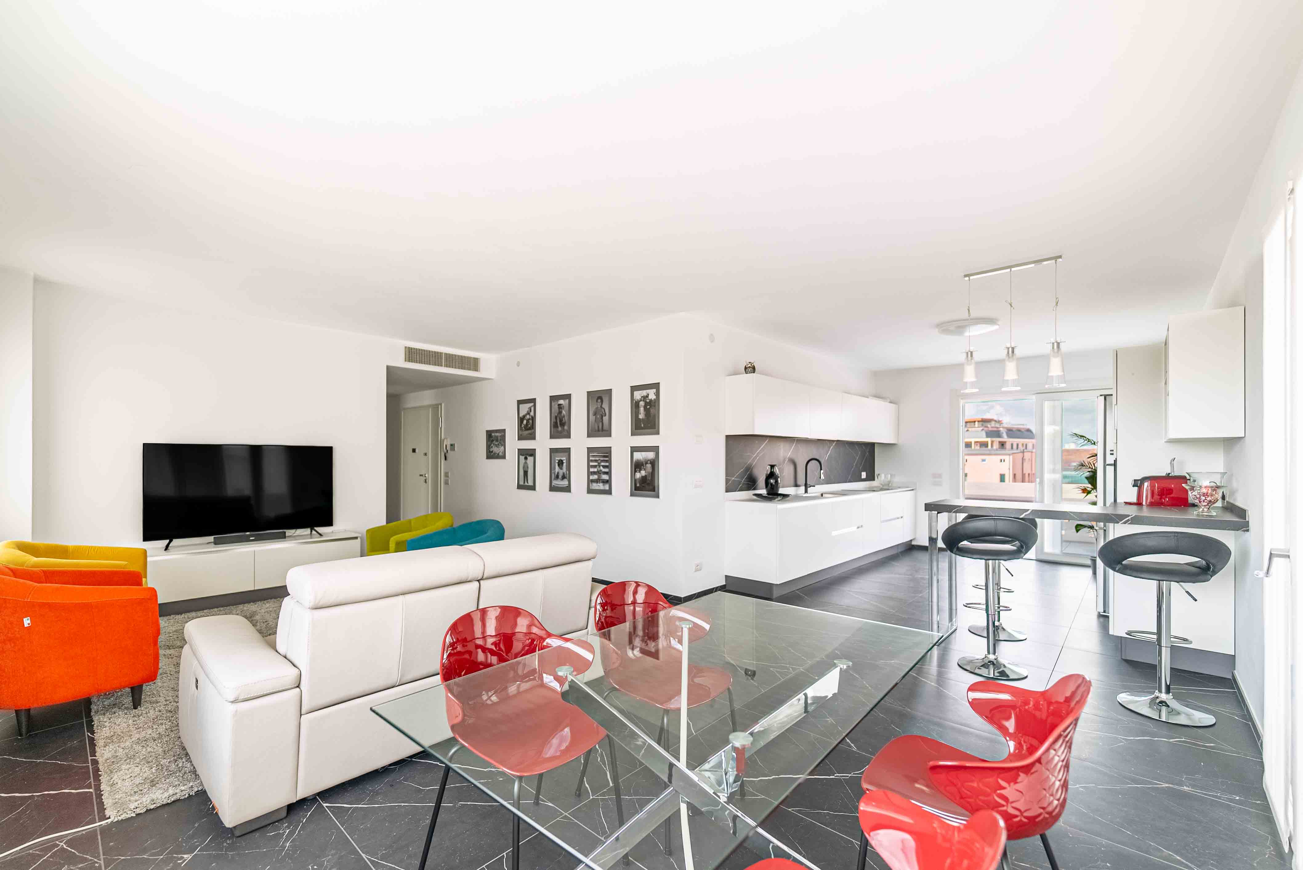 Penthouse in the Historic Center: a window on the Sile