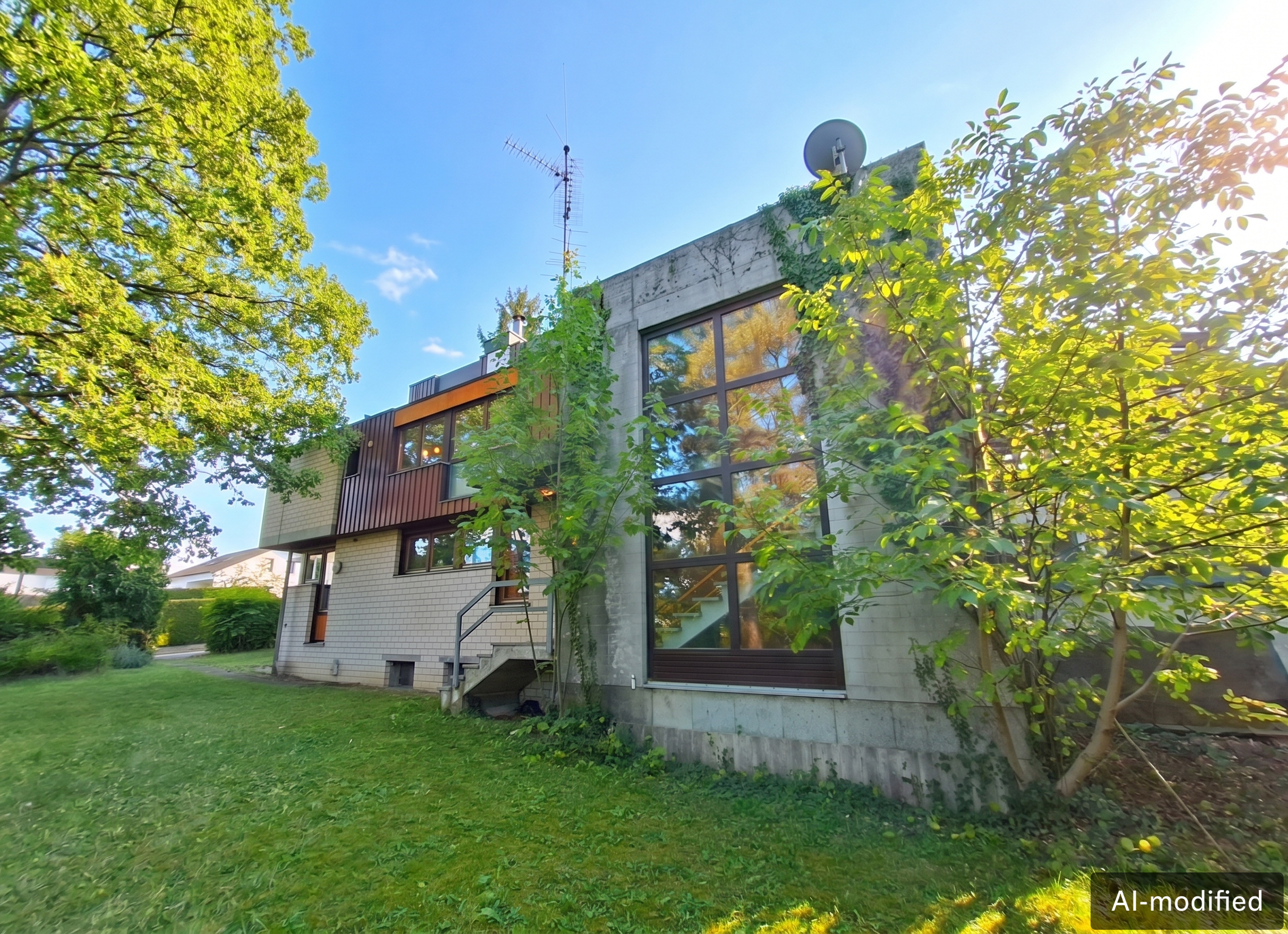 Charakter bewahren & Modernität schaffen - Architektenhaus mit Gartenidylle