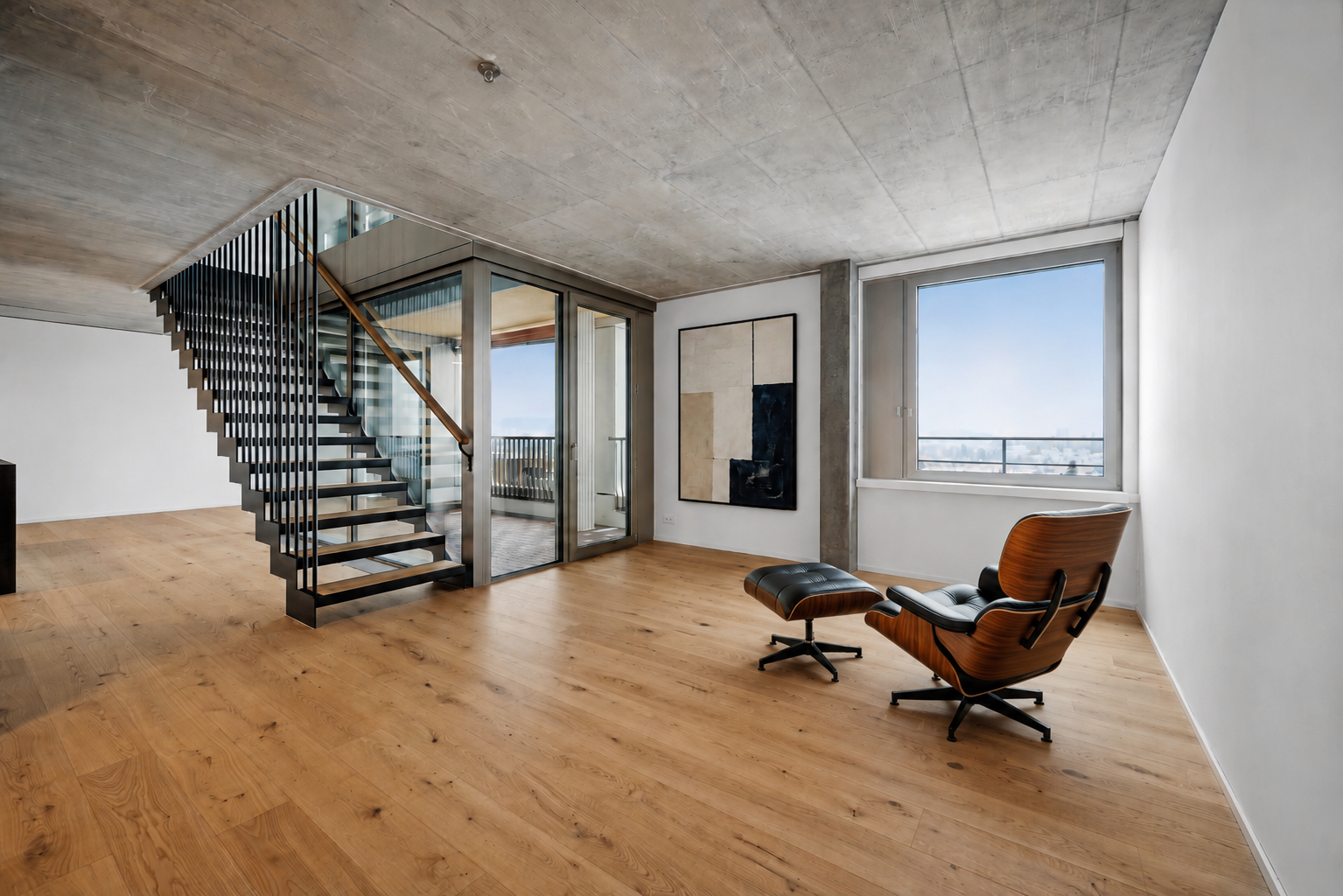 Exclusive duplex penthouse with spectacular views at WolkenWerk