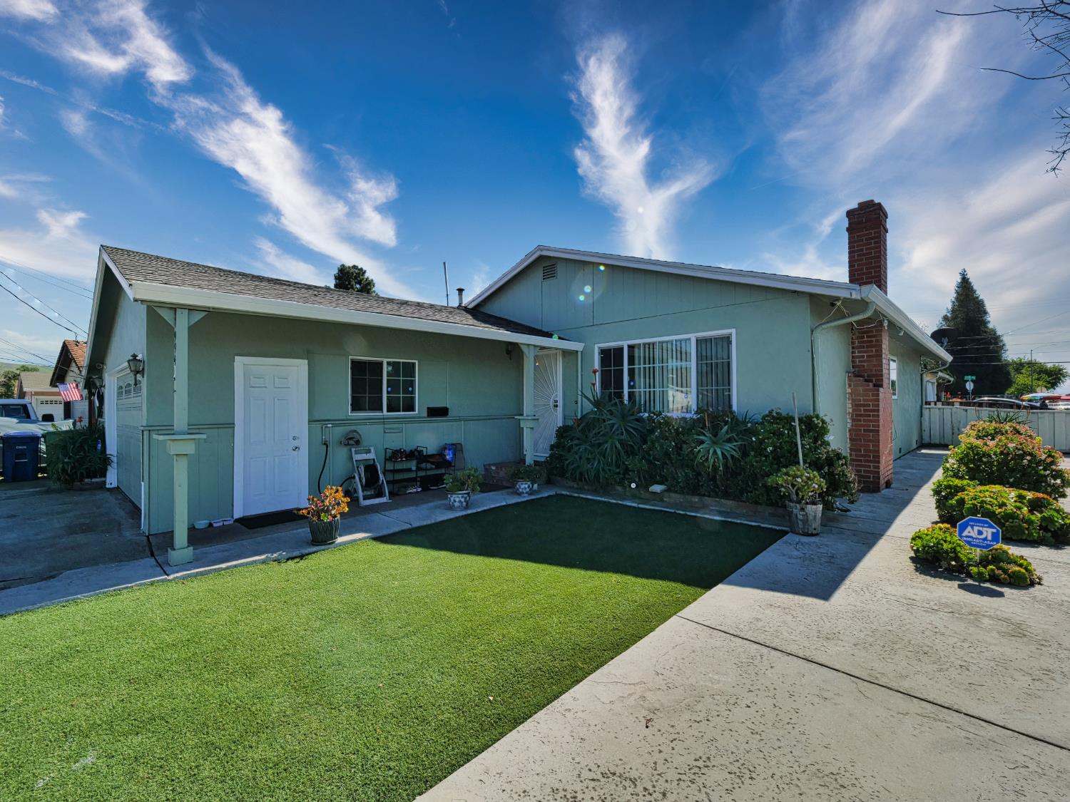 Corner Lot with Low-Maintenance Front and Back Yards