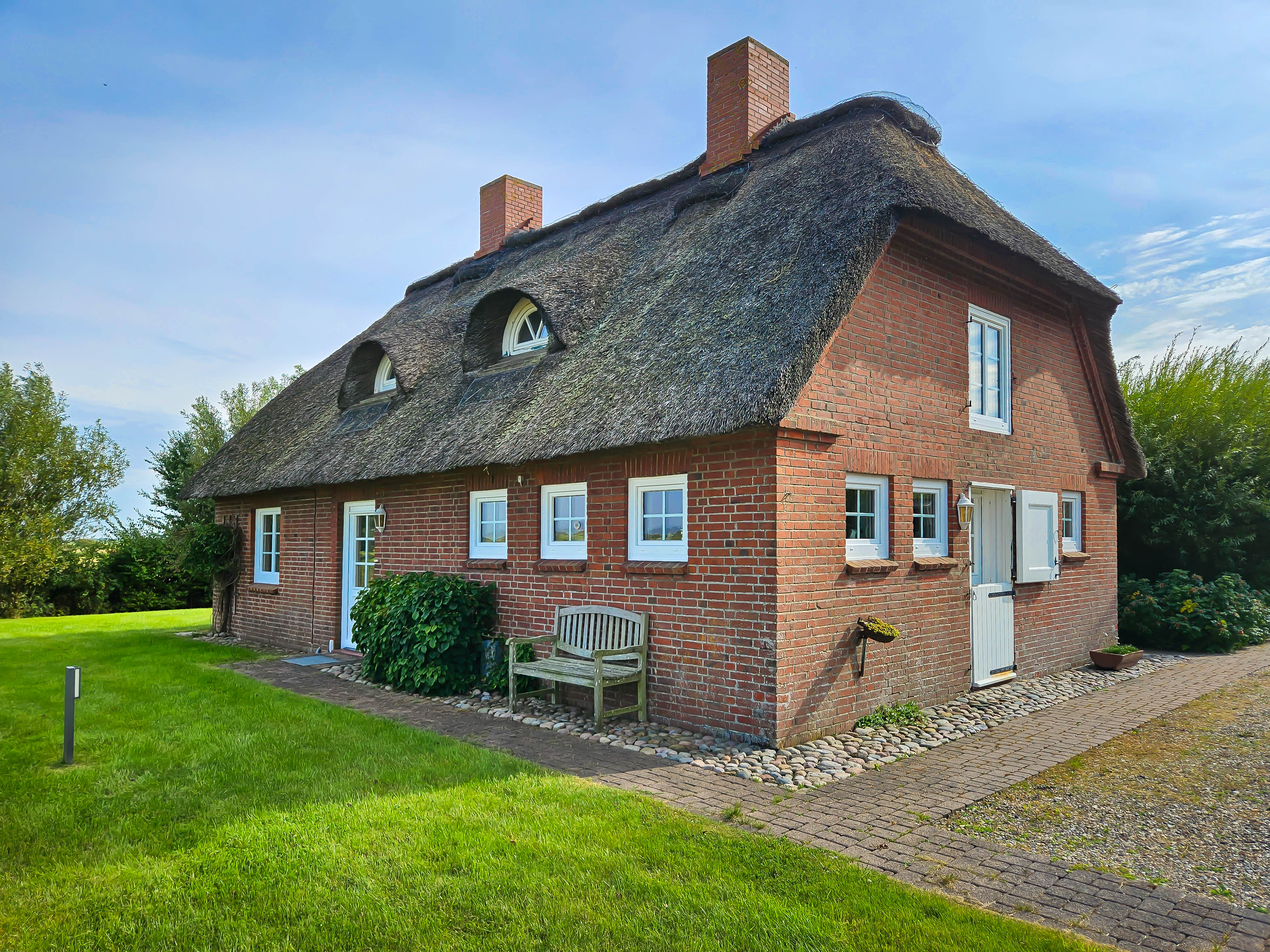 - Weitblick bis zum Deich -                                                                                                          Zuhause in Westerhever