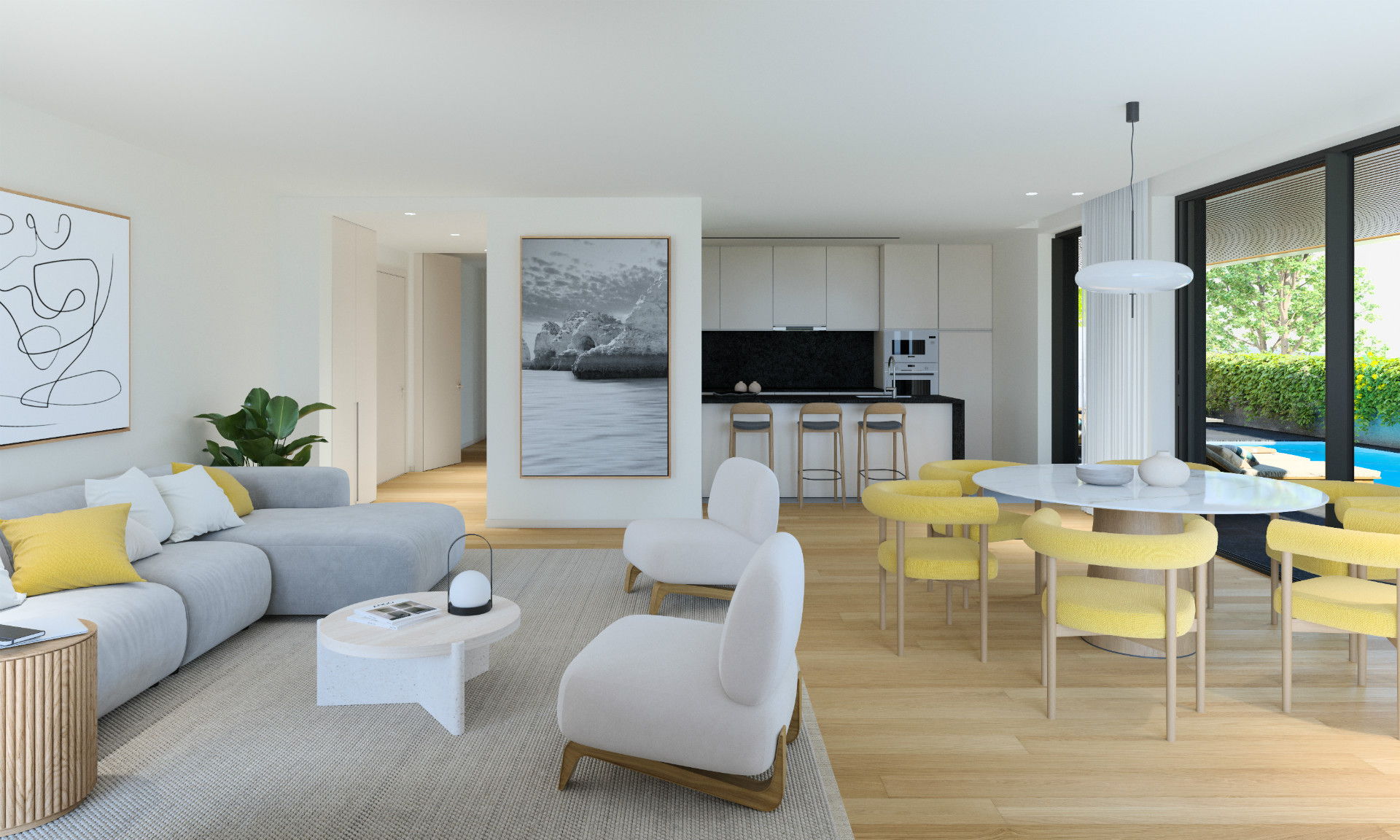 1-Zimmer-Wohnung nahe der Marina von Afurada
