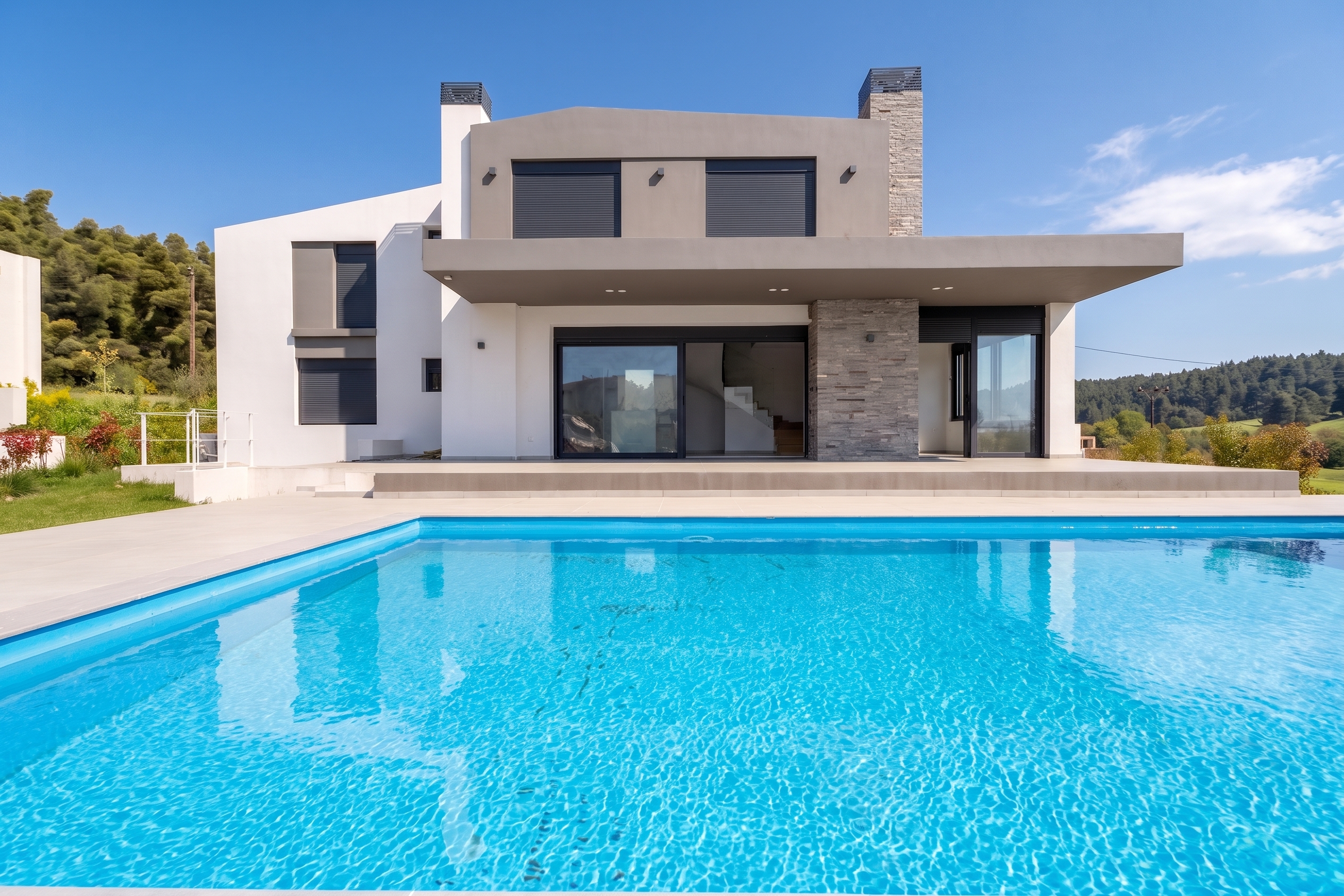 Luxury villa in Kipsa [AI-modified]