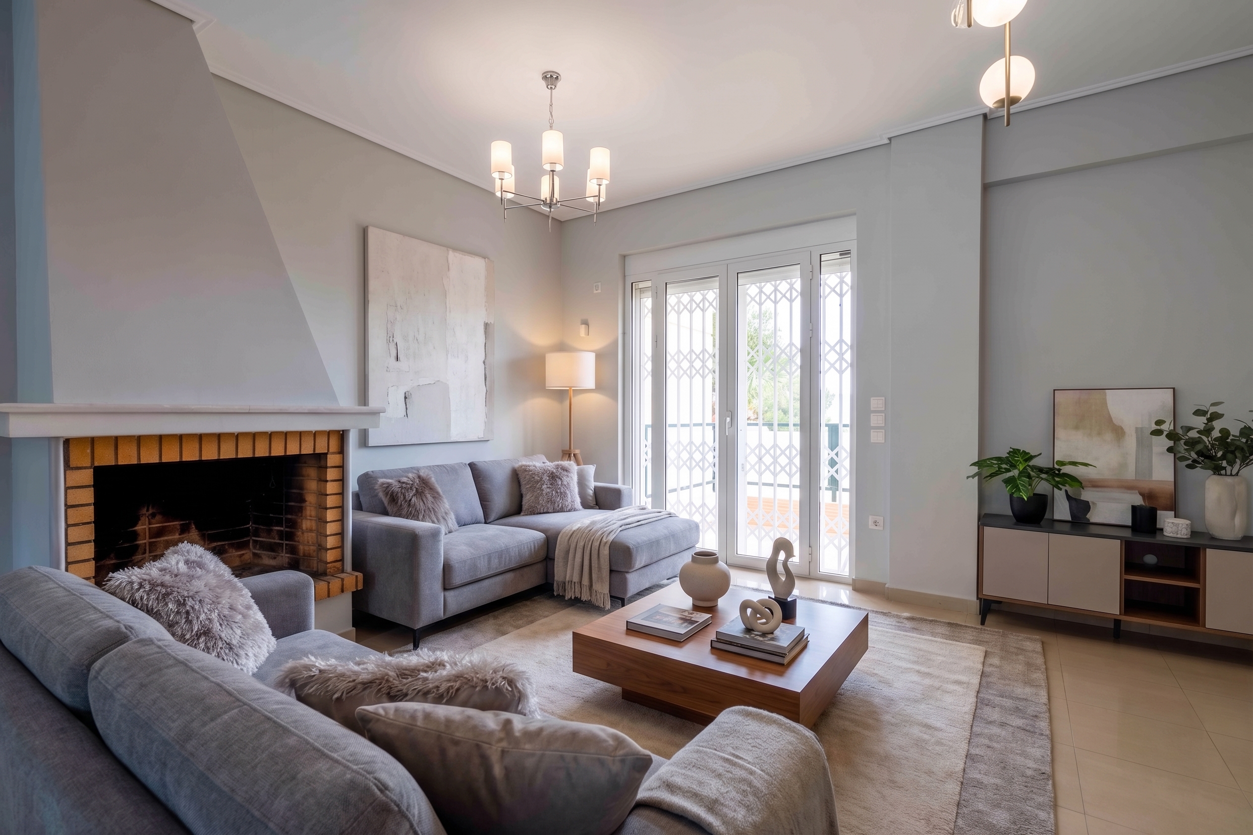 Renovated maisonette with independent apartment with view in Spata [Modifié par IA]