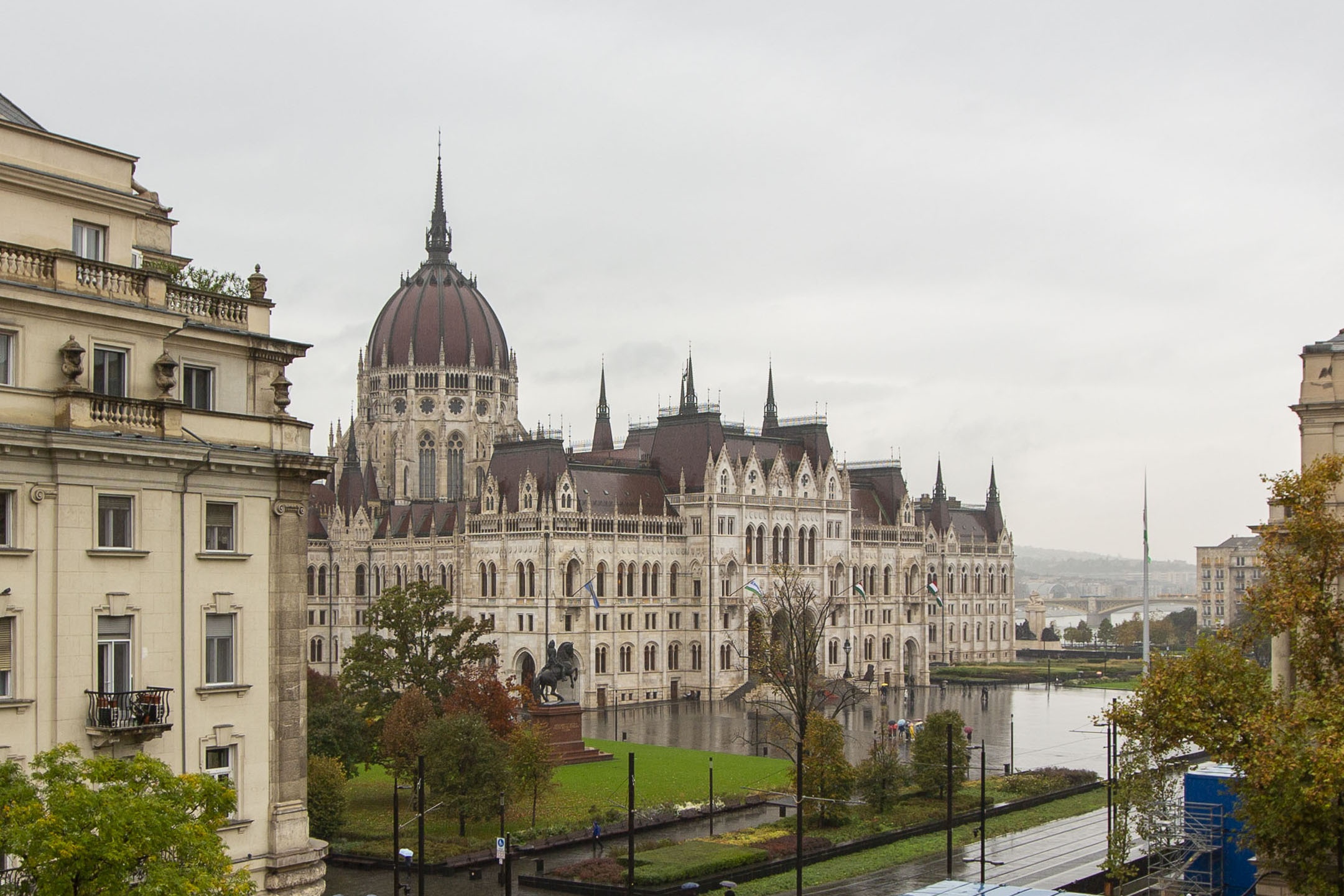 With an Unparalleled View of the Parliament