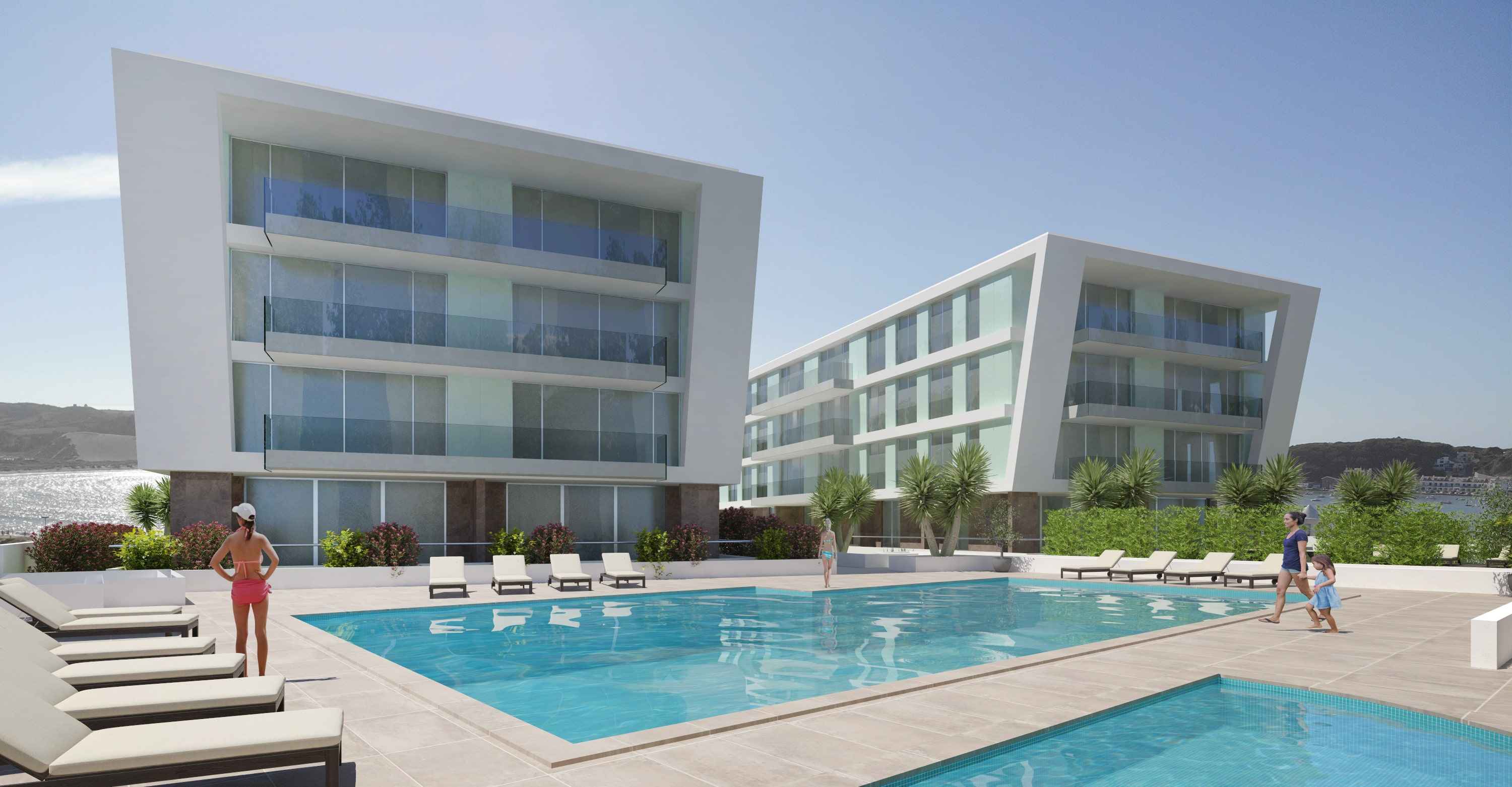 Apartments with views to the bay of S. Martinho do Porto