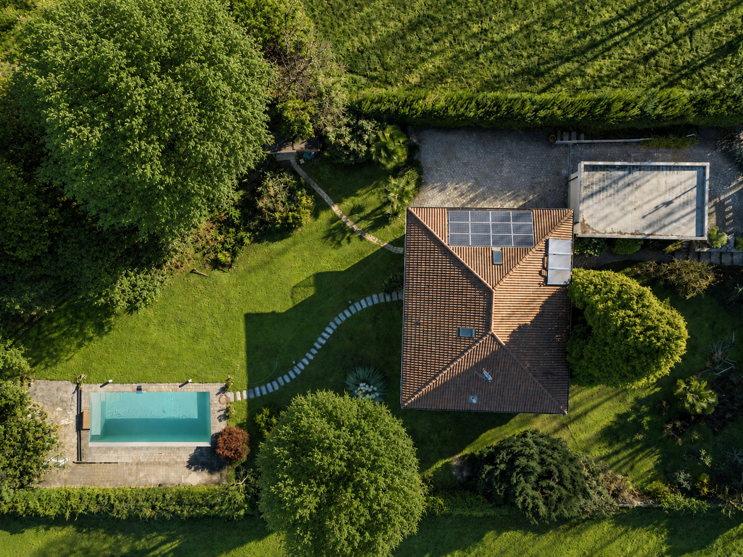 Villa mit Pool und Wellness in Ranco