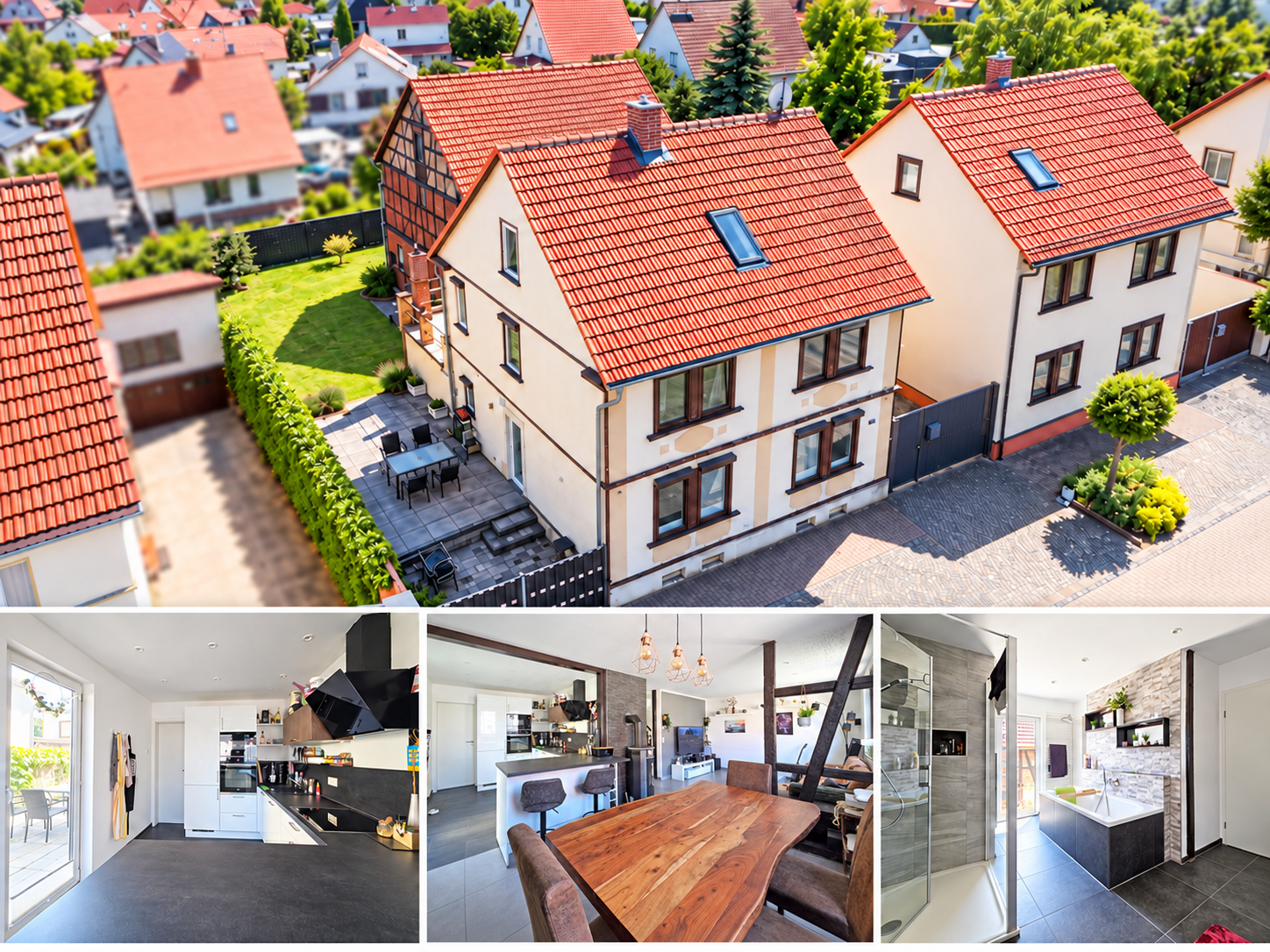 PREISREDUZIERUNG! Saniertes Einfamilienhaus in Remstädt mit Garten, Terrasse und Scheune