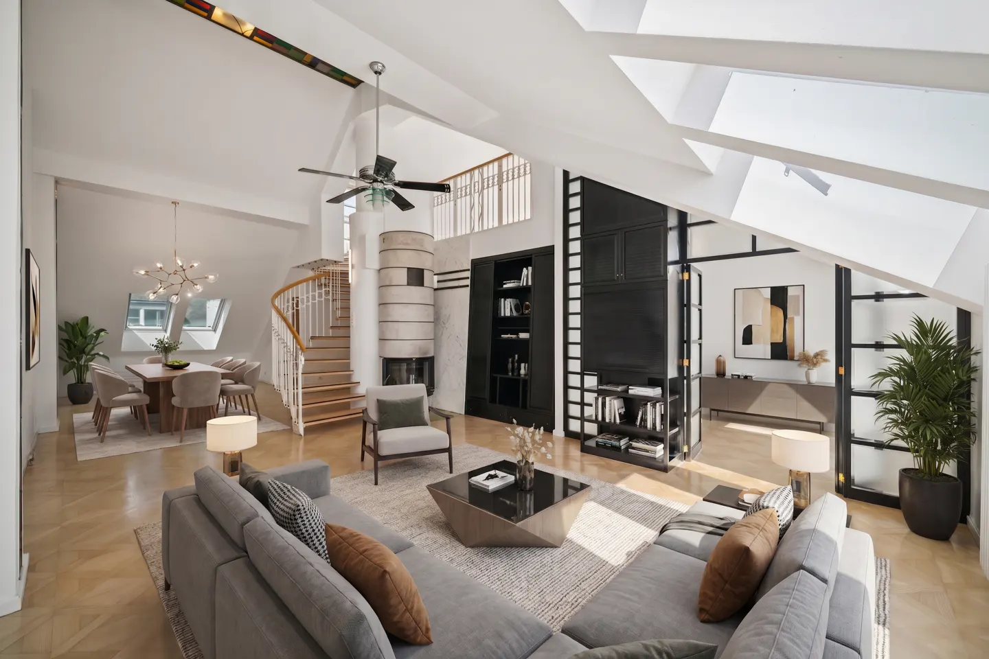 Living area (visualized)