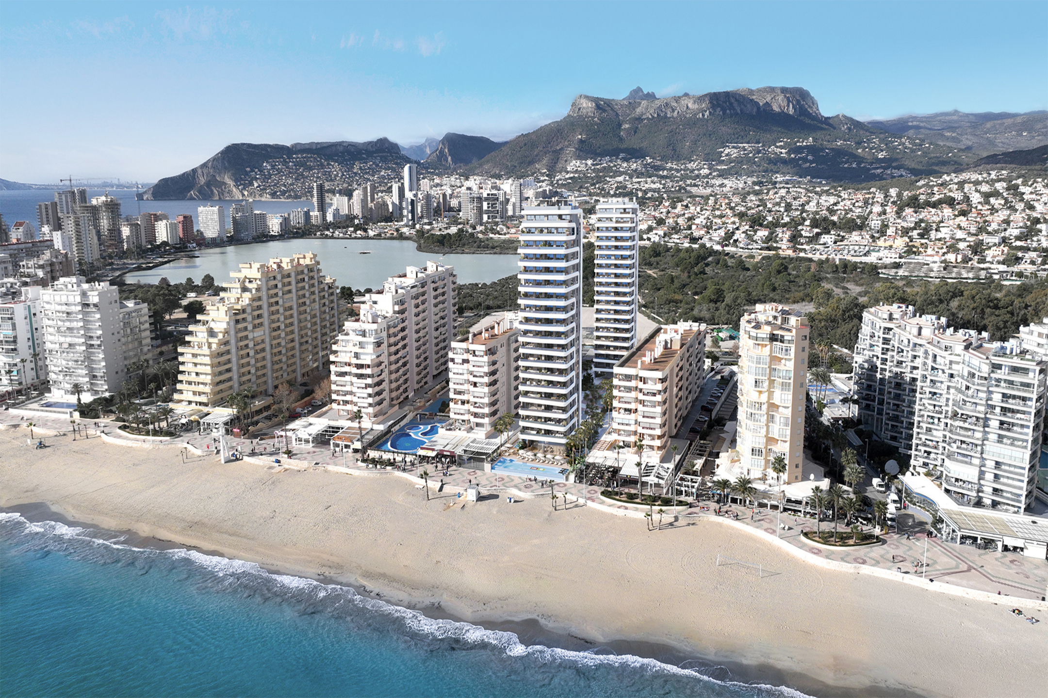 New-Build seafront apartment in Calpe
