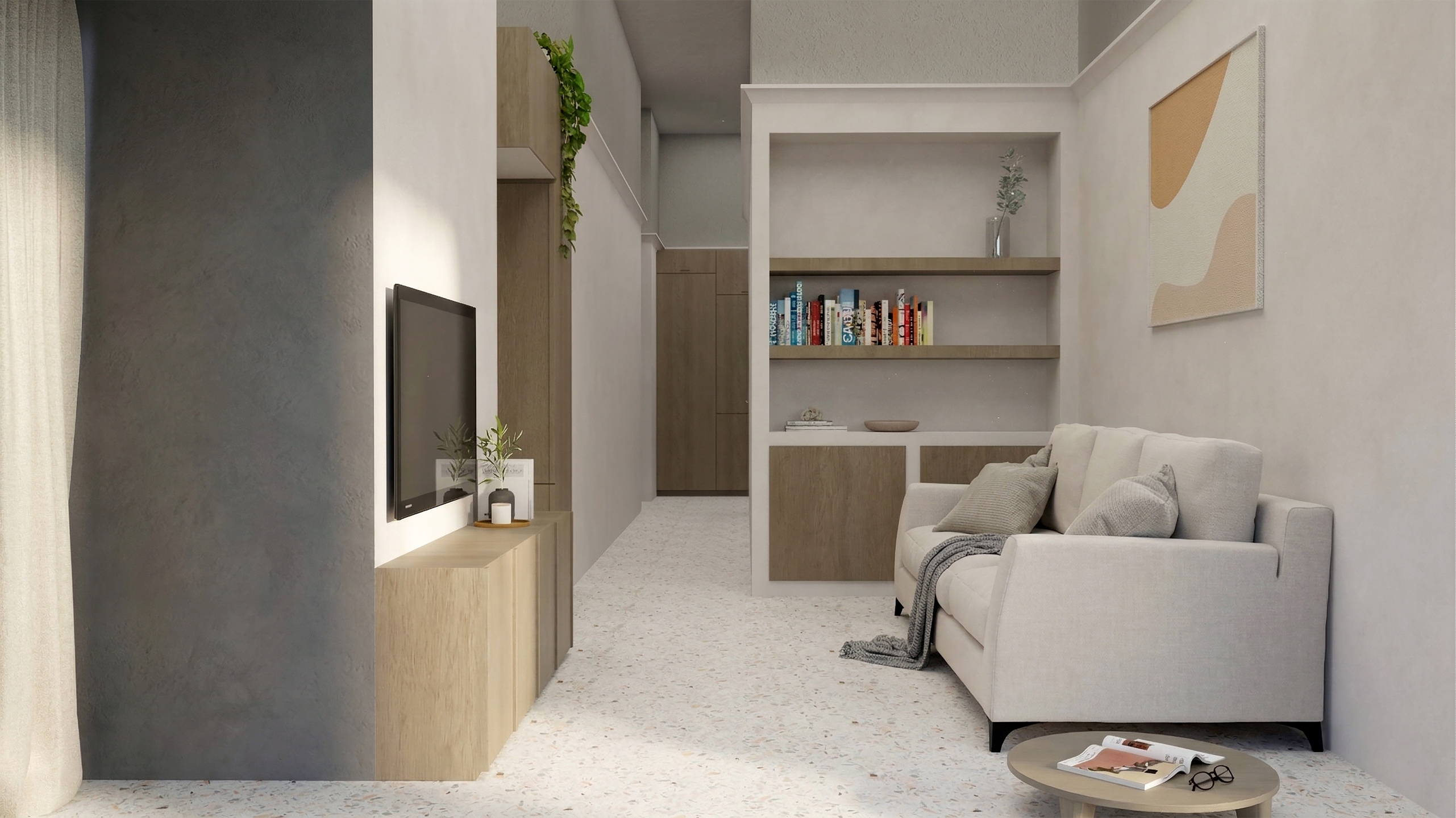 Stylish 1st floor apartment in Exarcheia