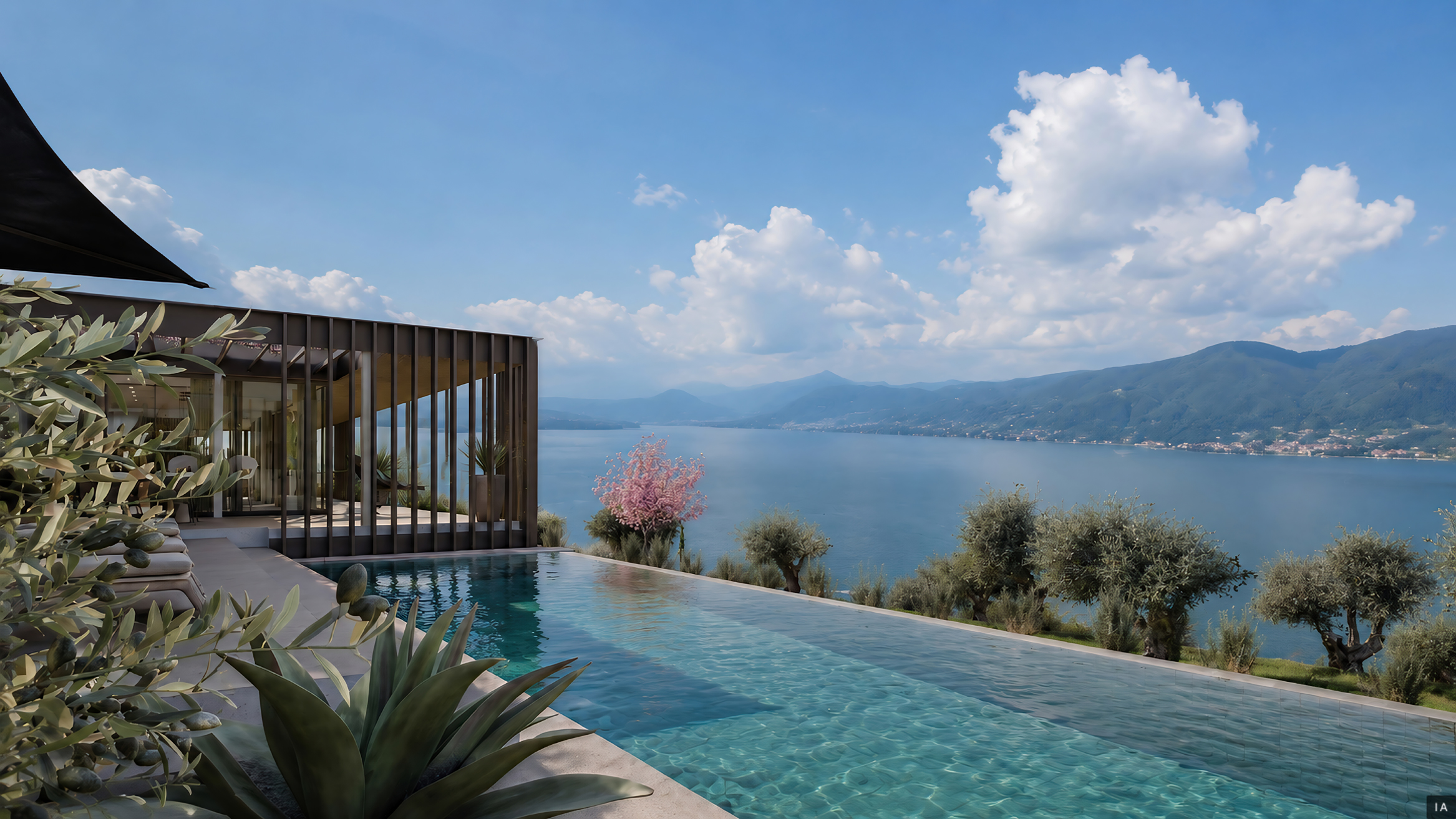 VILLA ALTURA                                                                                                                         The privilege of commanding views over Lake Garda