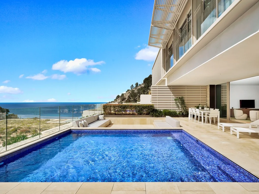 Premium Villa mit Meerblick in exklusiver Wohnanlage in Port Andratx