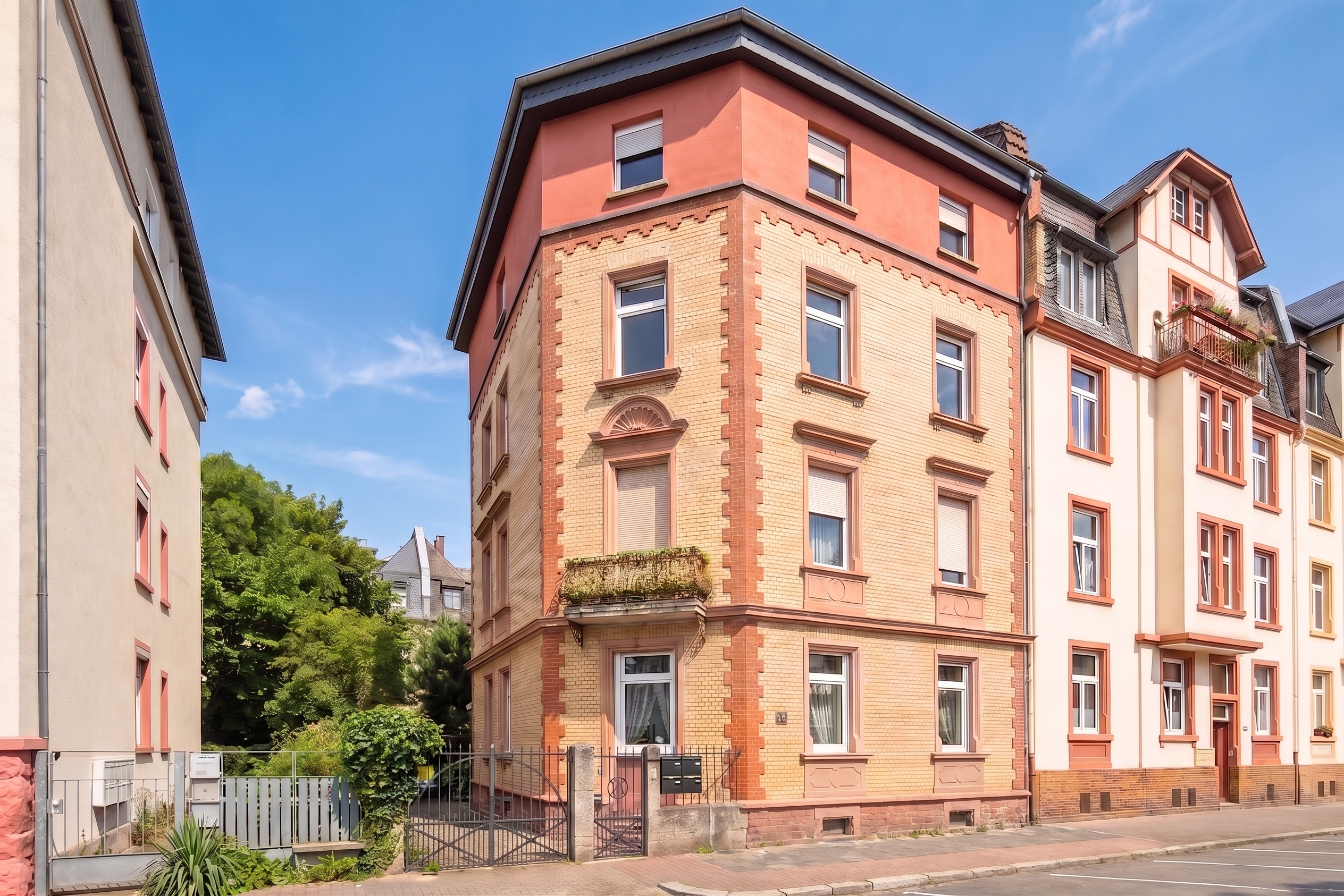 Charming period apartment in a well-maintained four-family house in Frankfurt-Niederrad