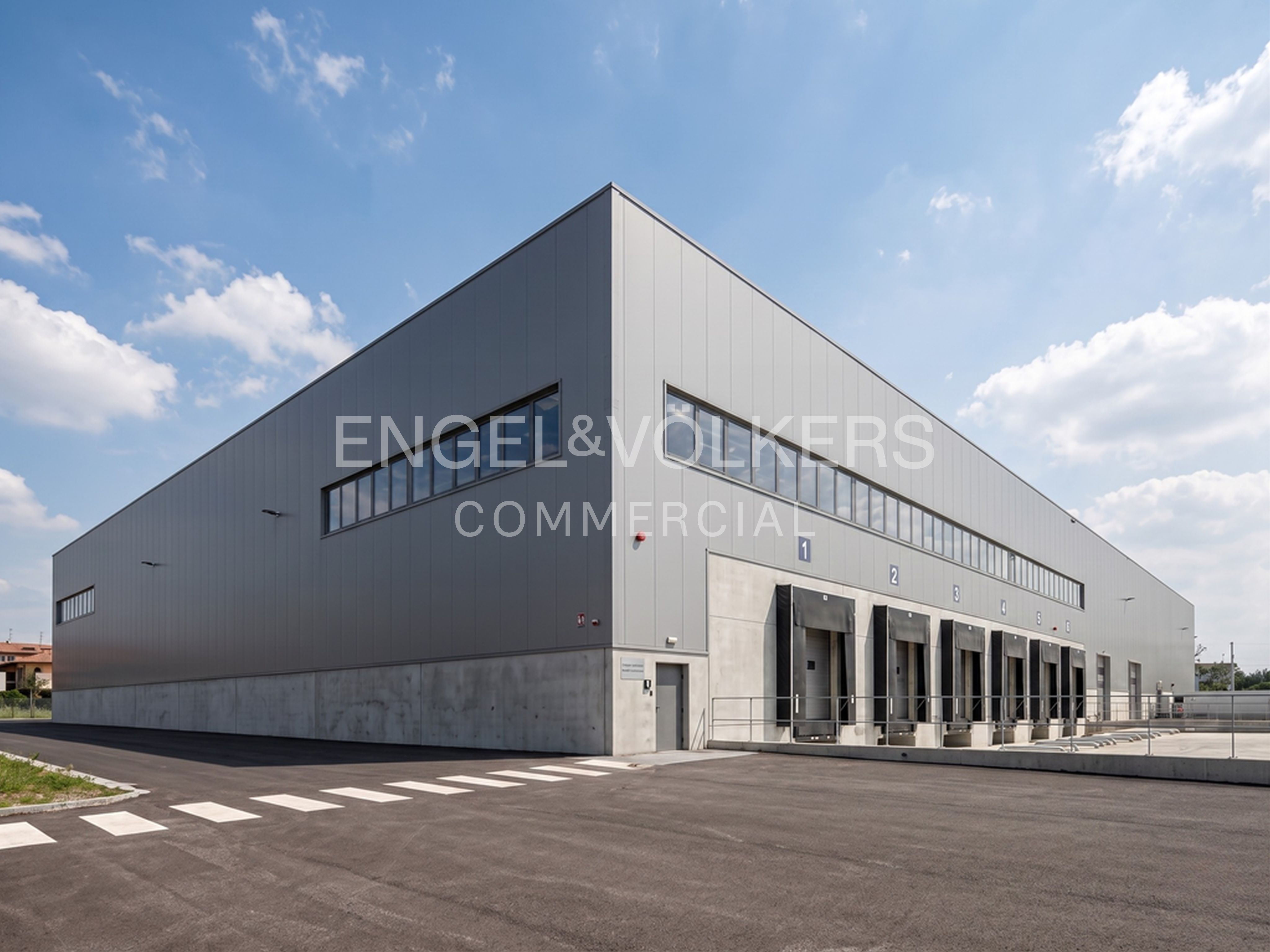 Immobile logistico pronto uso a Milano Sud-Est | 5 baie di carico