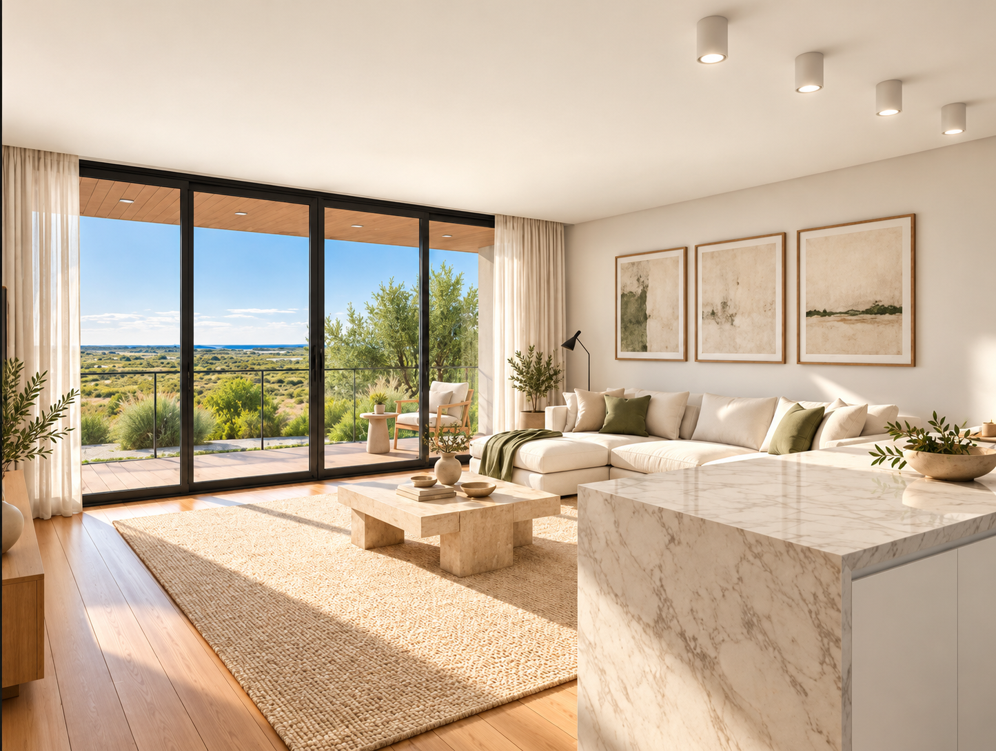 Exclusive Condominium with Pool & Garden in Faro [AI-bewerkt]