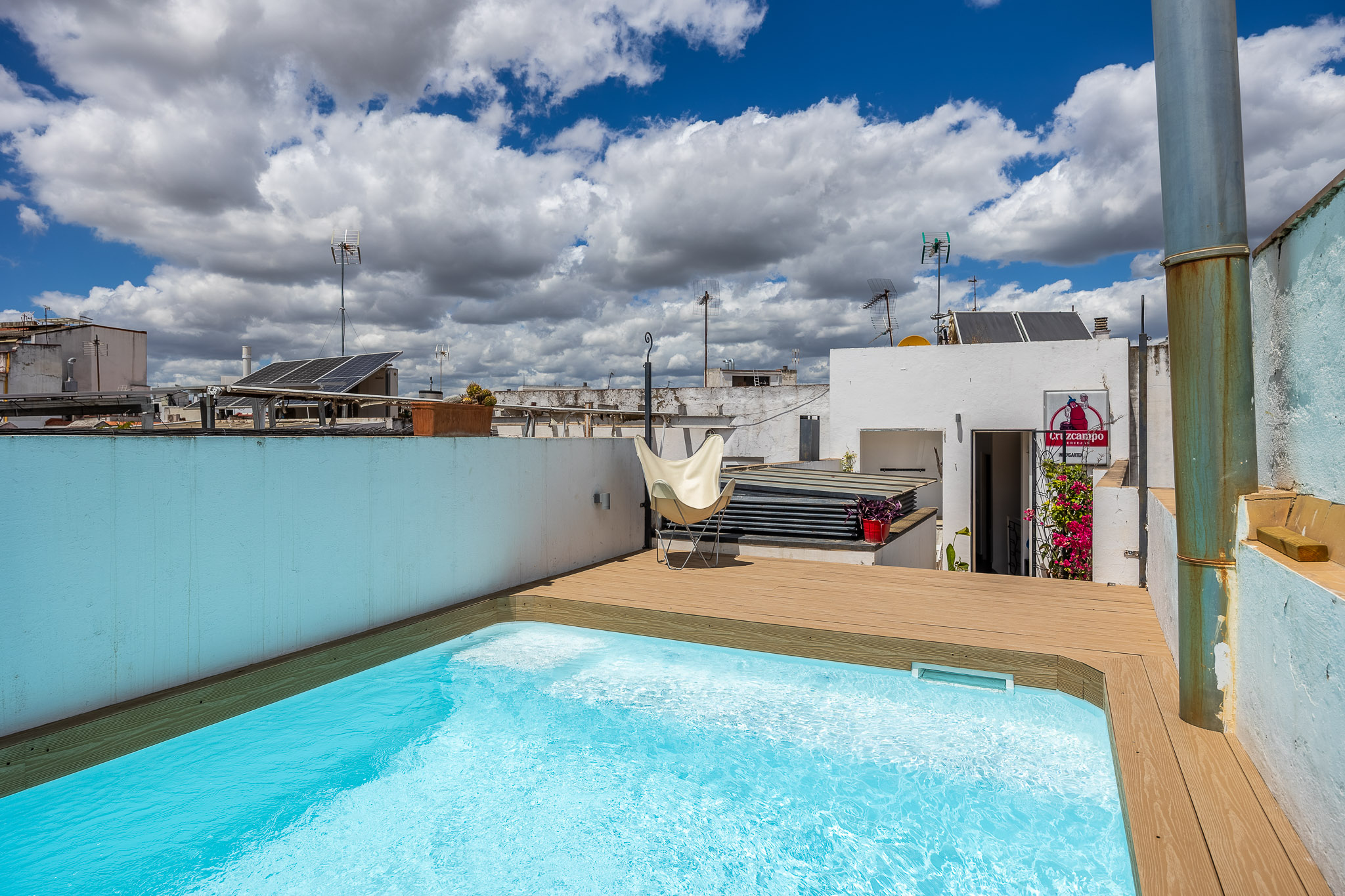 Designer home with tourist rental license and private pool — contemporary architecture and unique character