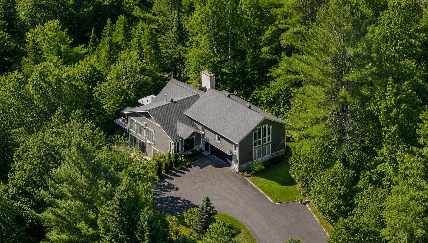 Exceptional property on the banks of river
