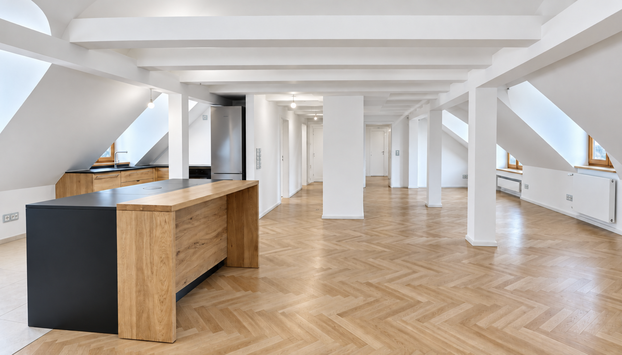 Großzügige Dachgeschosswohnung mit weitläufigem Grundriss