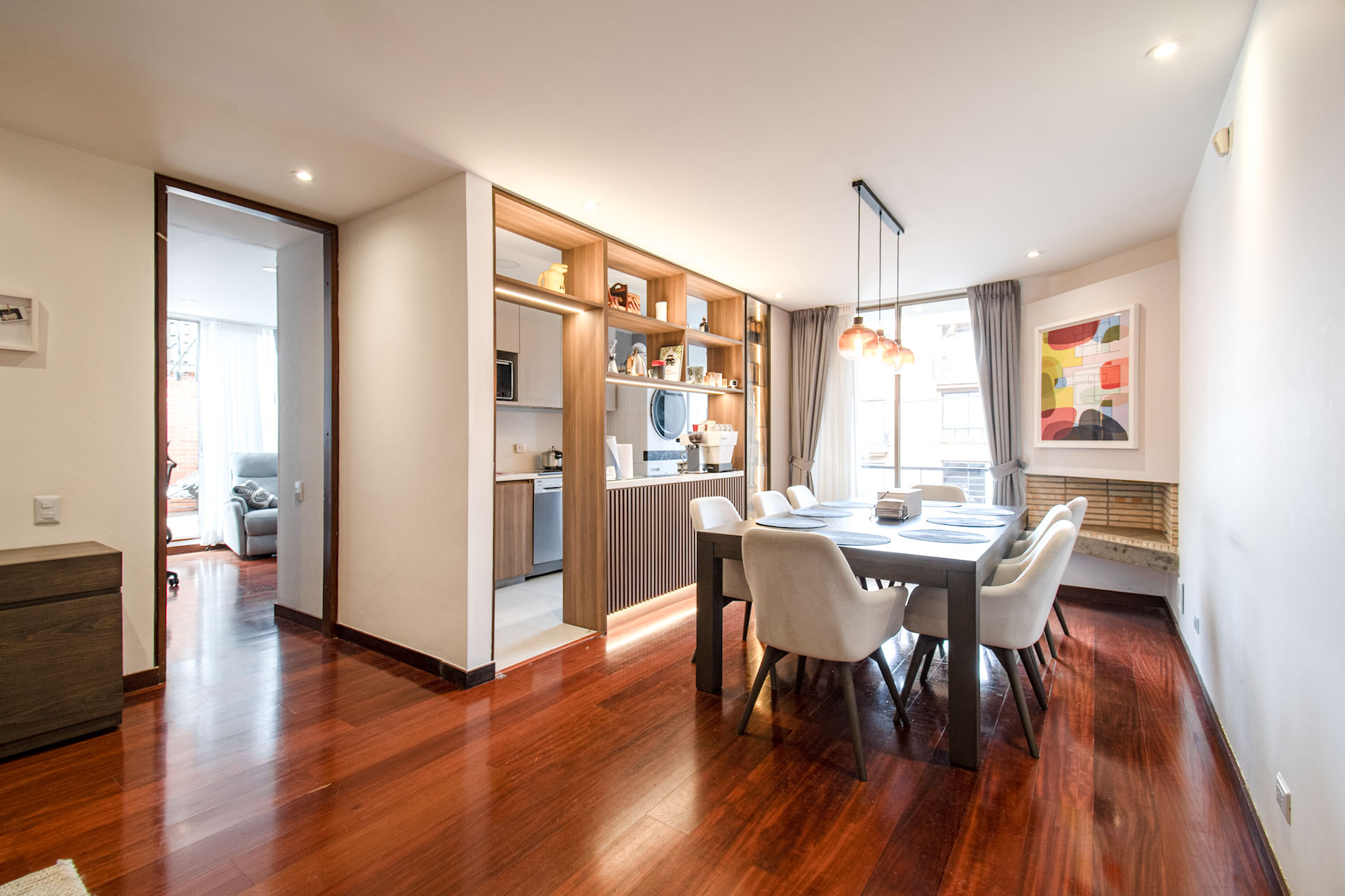 Apartamento con terraza para venta en Santa Bibiana