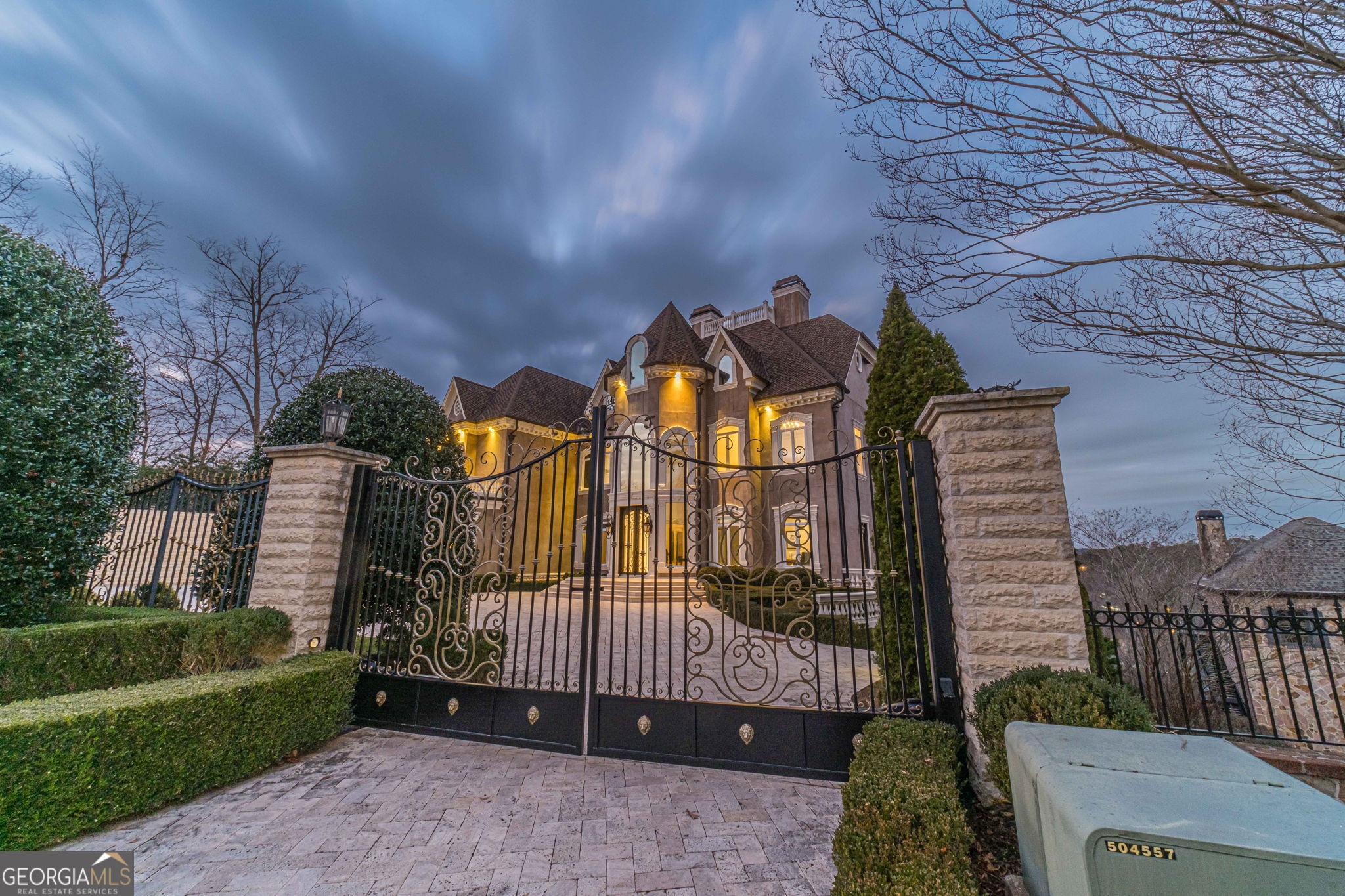 European-Inspired River View Mansion