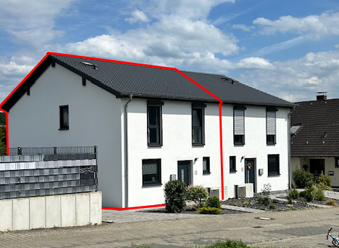 Moderne Doppelhaushälfte in ruhiger Lage (linke Hälfte)