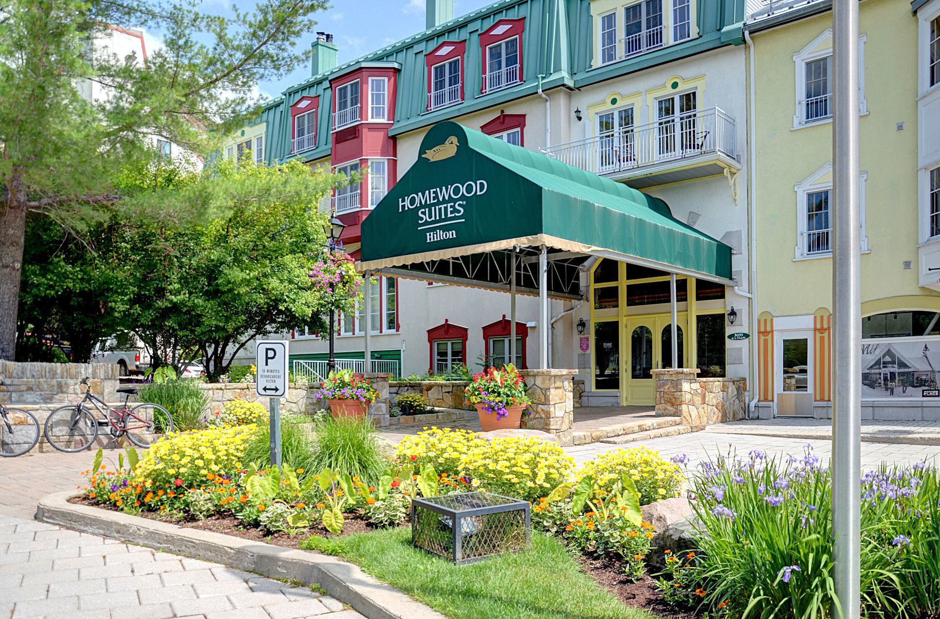 Homewood Hilton Suites in Tremblant village