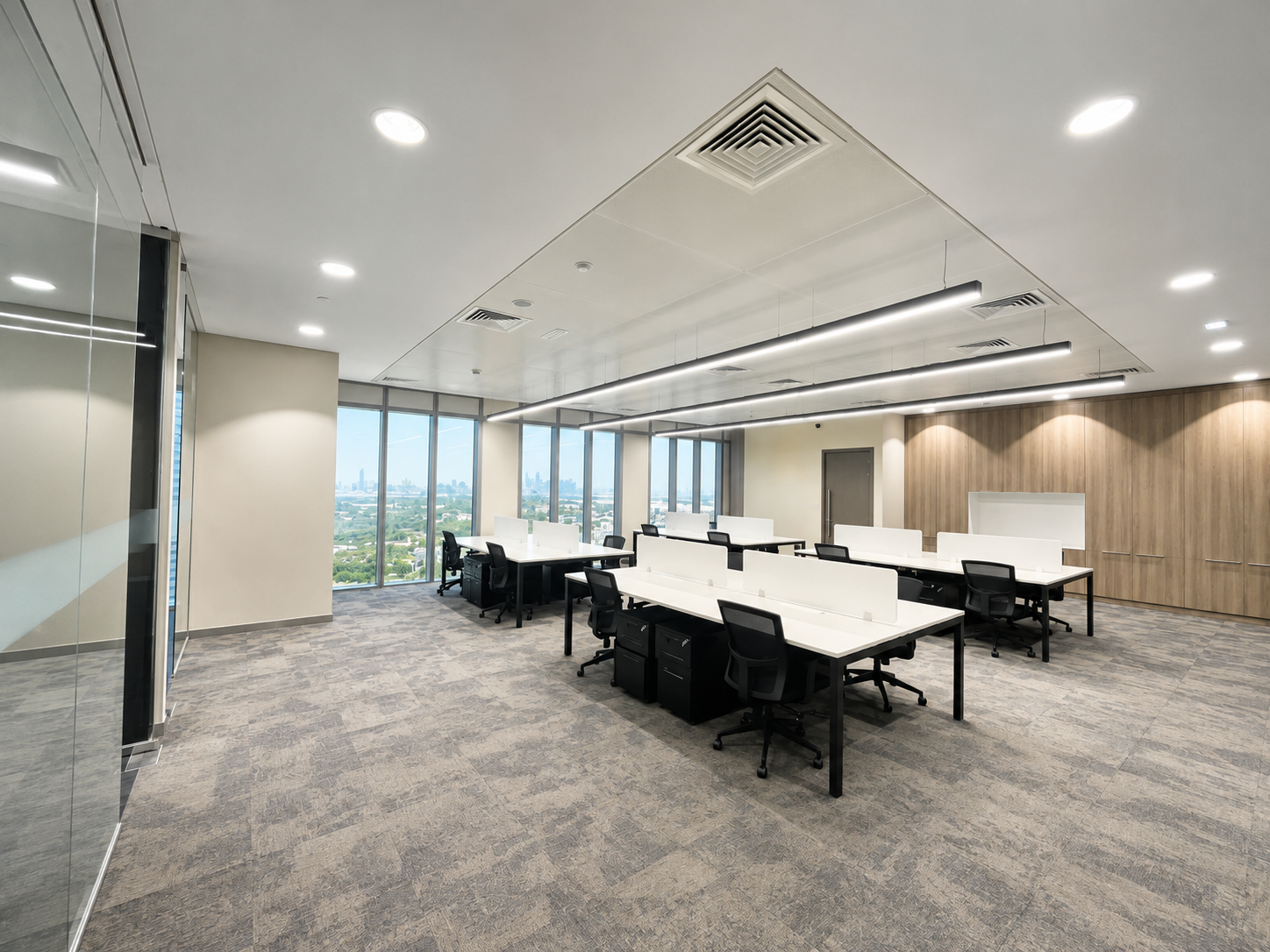 Premium Fitted Workspace | Stunning Views