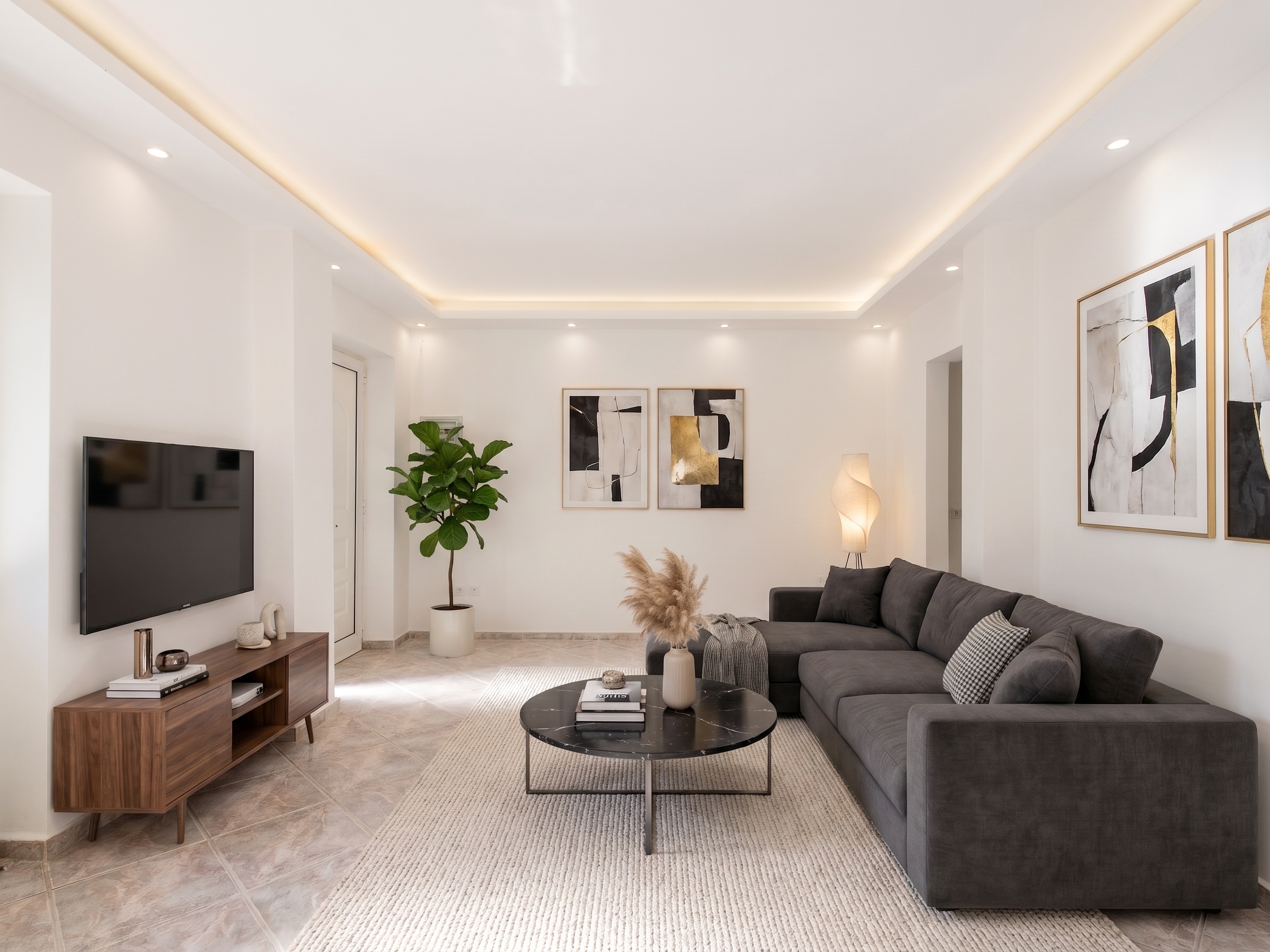 Renovated 155 sq.m. residence near Μetro station [AI-modified]