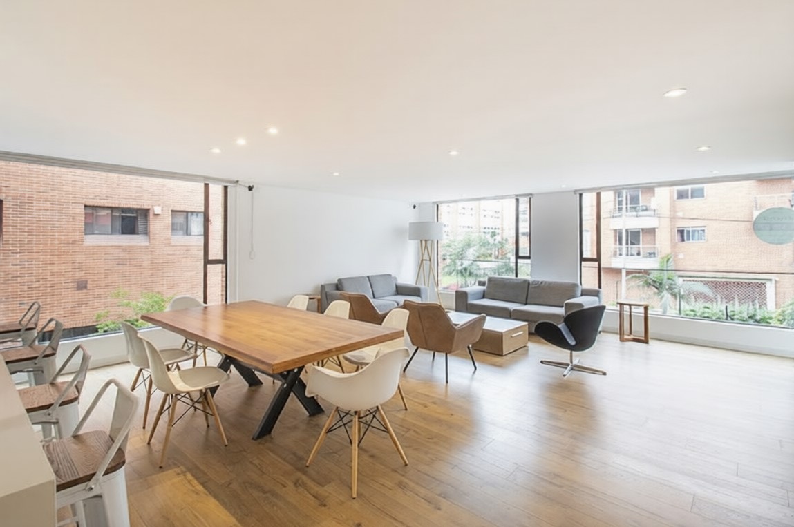 Apartamento remodelado para venta en Chicó Norte