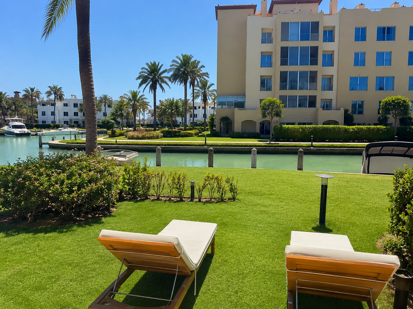 Gartenwohnung am Wasser | Yachthafen Sotogrande | Ganzjährig verfügbar
