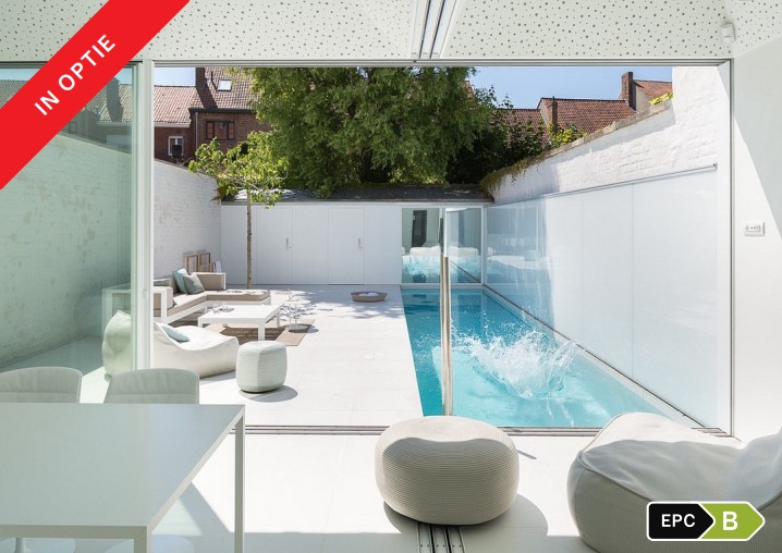 Exclusieve herenwoning met stadstuin en zwembad in Brugge