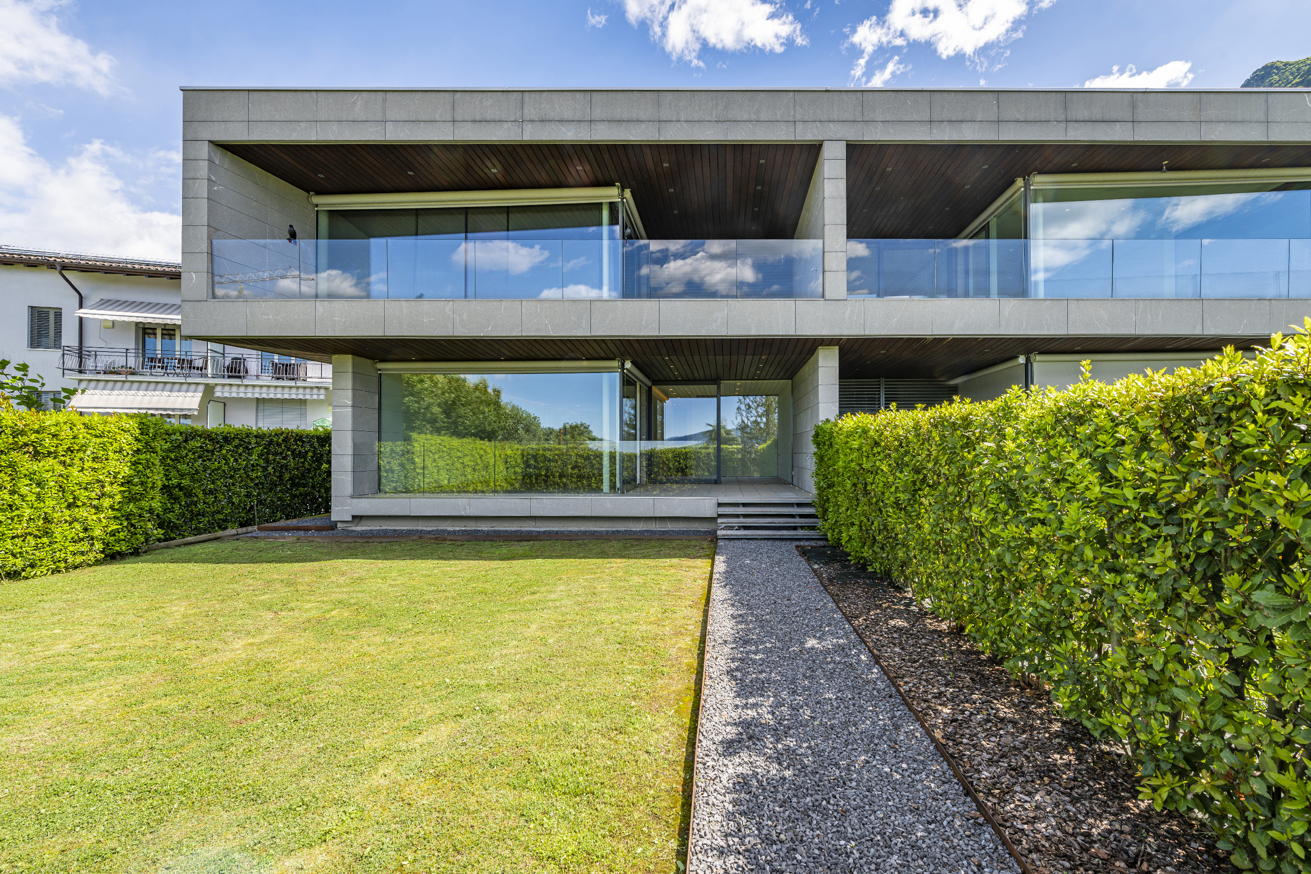 Moderno appartamento con giardino in zona residenziale