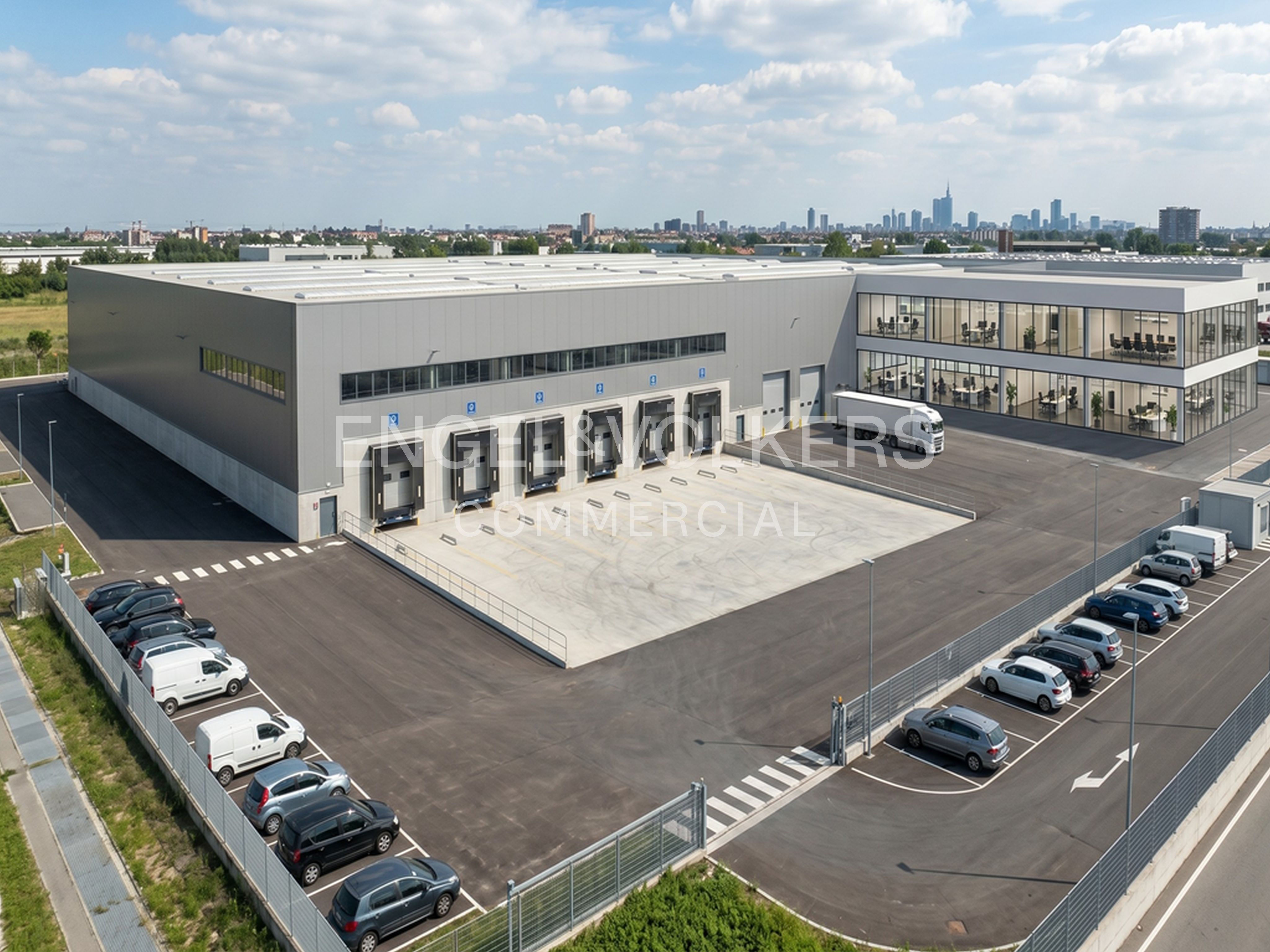 Magazzino Logistico in Affitto in Provincia di Milano, Fronte A4 con Cross Dock