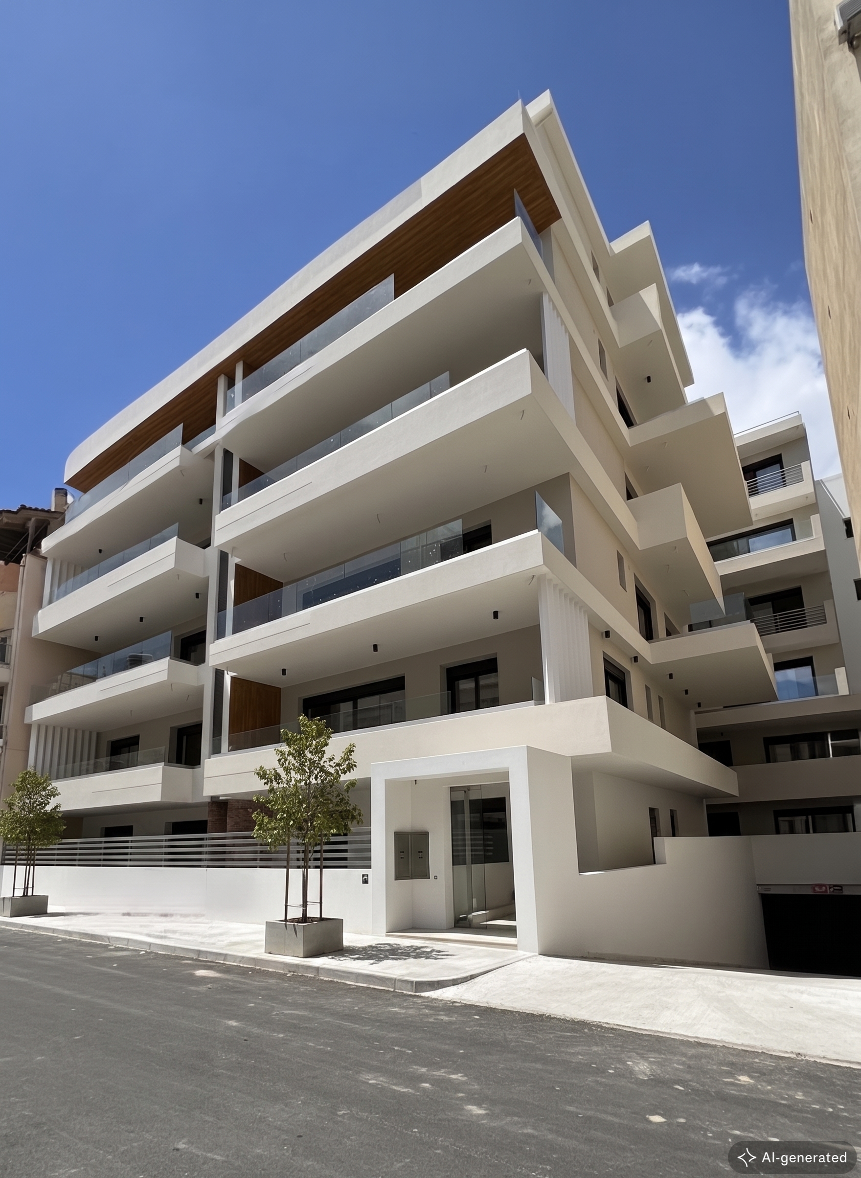 Nεόδμητο διαμέρισμα 1ου ορόφου στο κέντρο της Νέας Ιωνίας