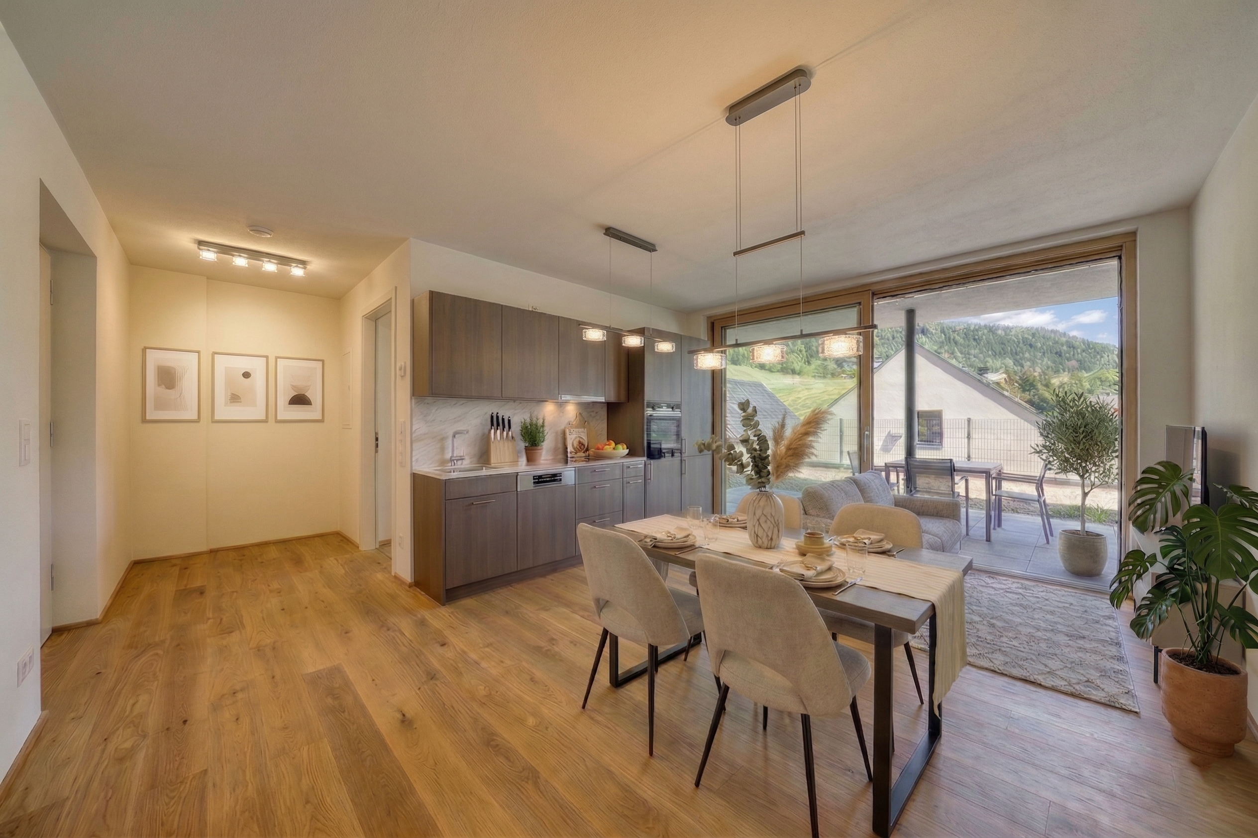 W9 - Smart garden apartment in the Climate House A Nature as holiday home